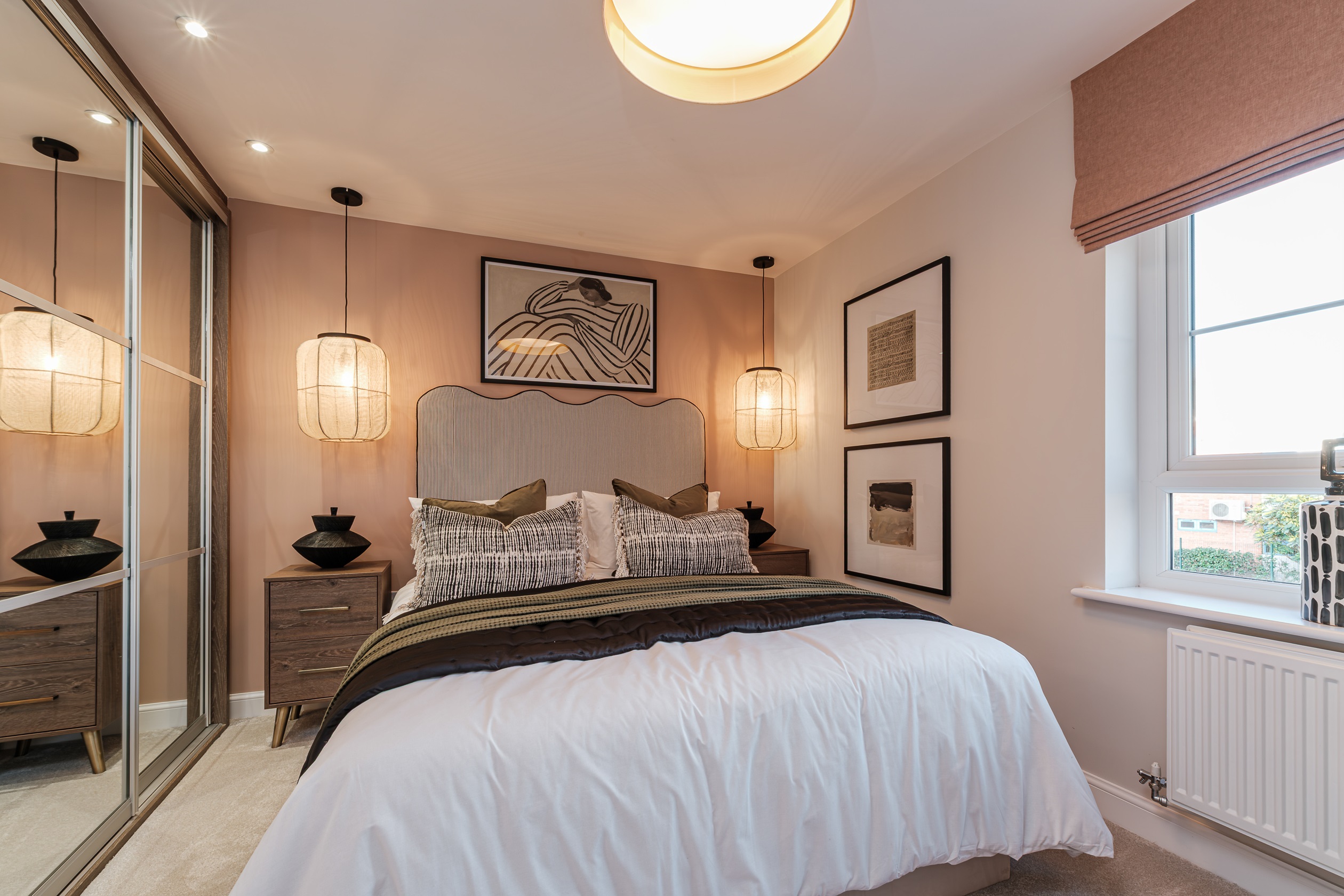 Interior view of bedroom 1 in our Moresby home