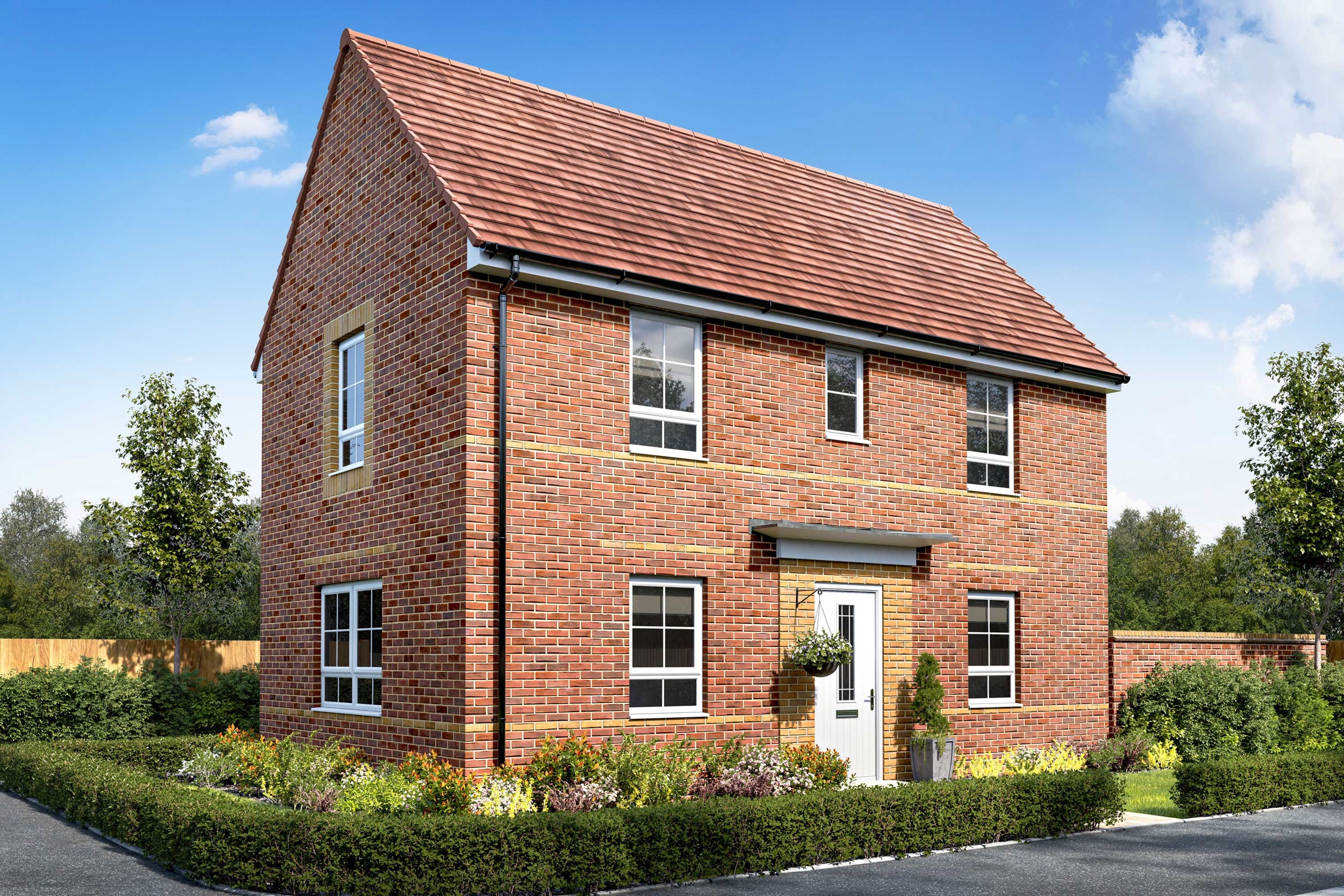 Exterior CGI view of our 3 bed Moresby home