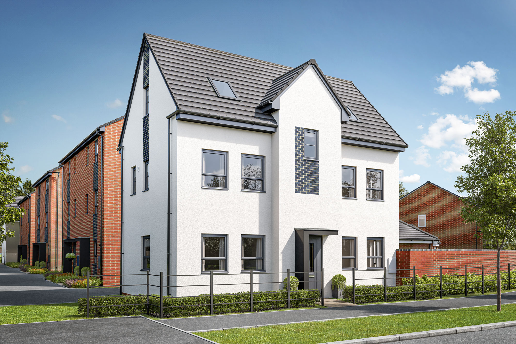 Exterior View of our 4 bed Hesketh home