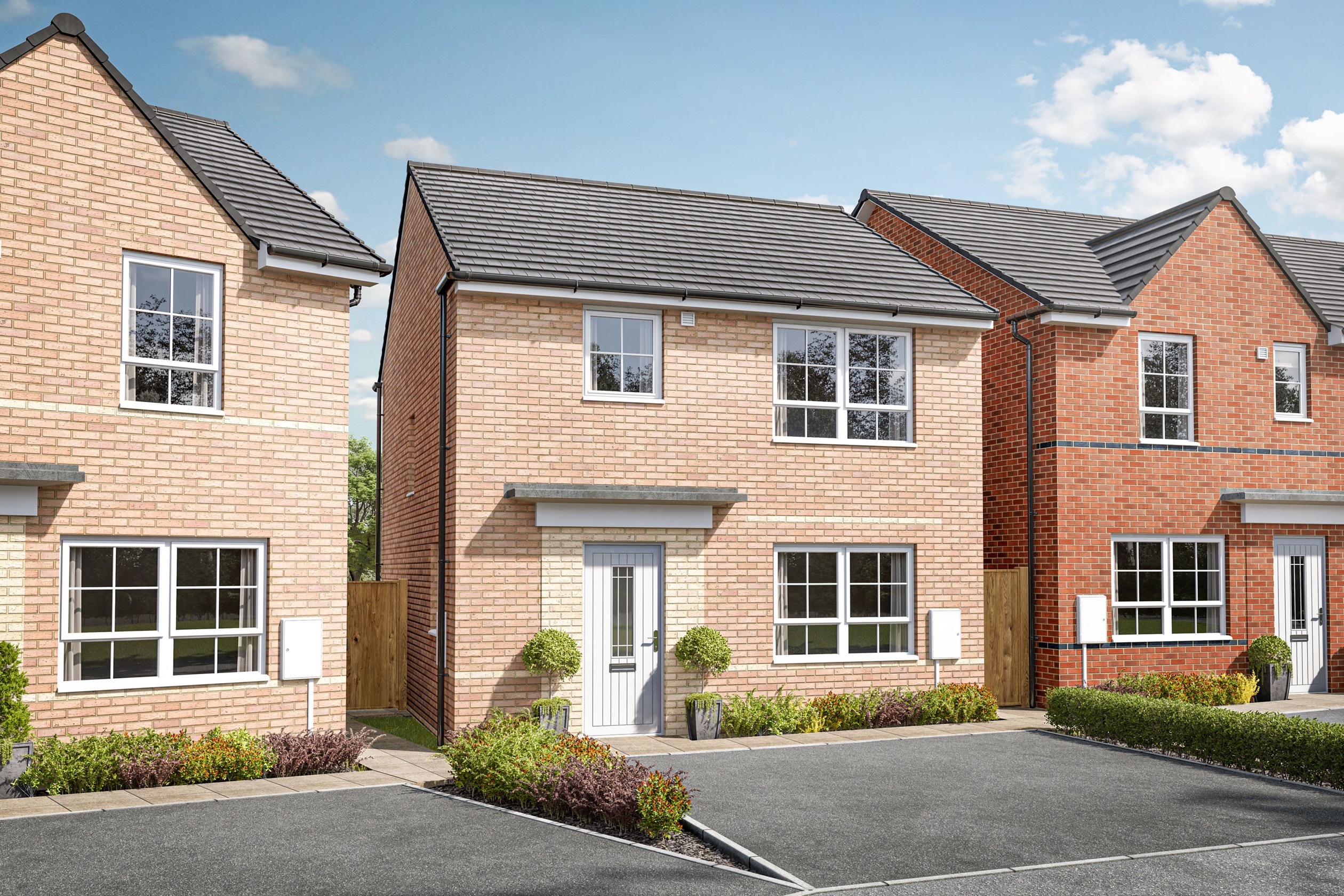 Exterior view of our 3 bed Collaton home