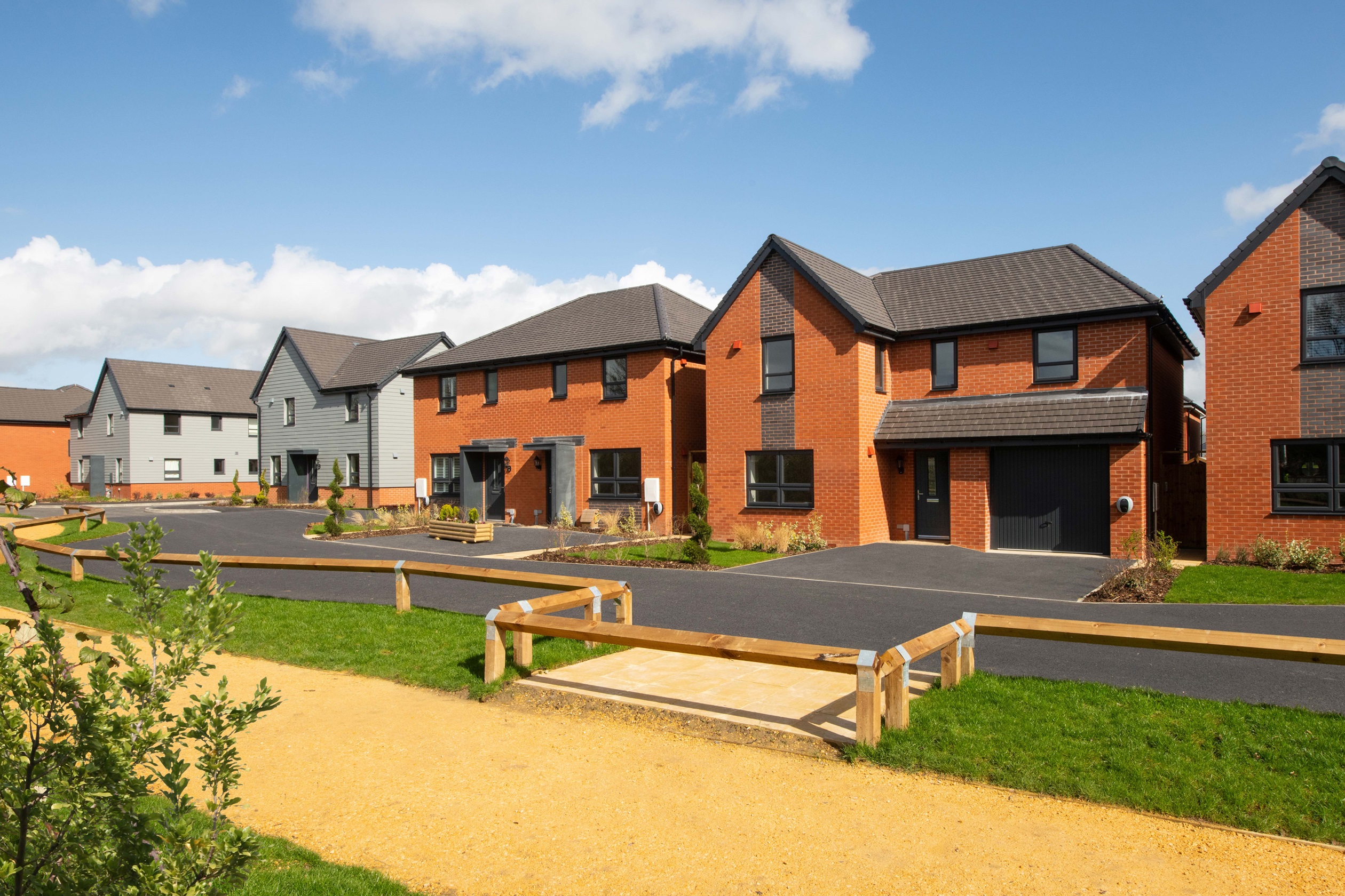 Aston Grange New Build Houses in Lighthorne Heath, Warwickshire
