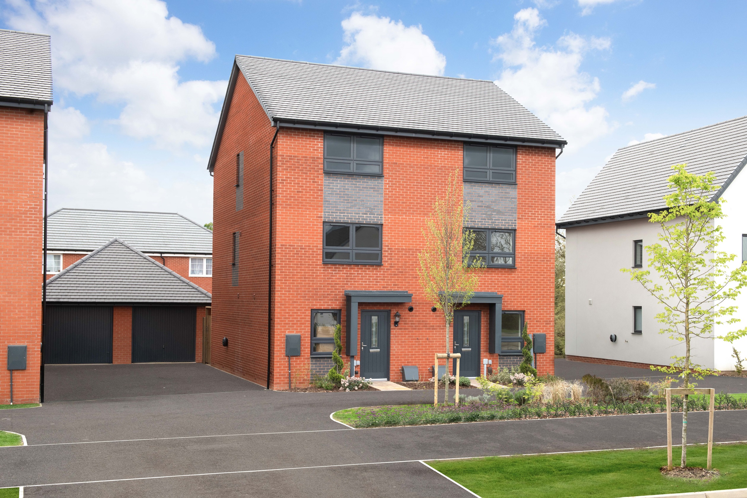 Exterior view of our 3 bed Haversham home