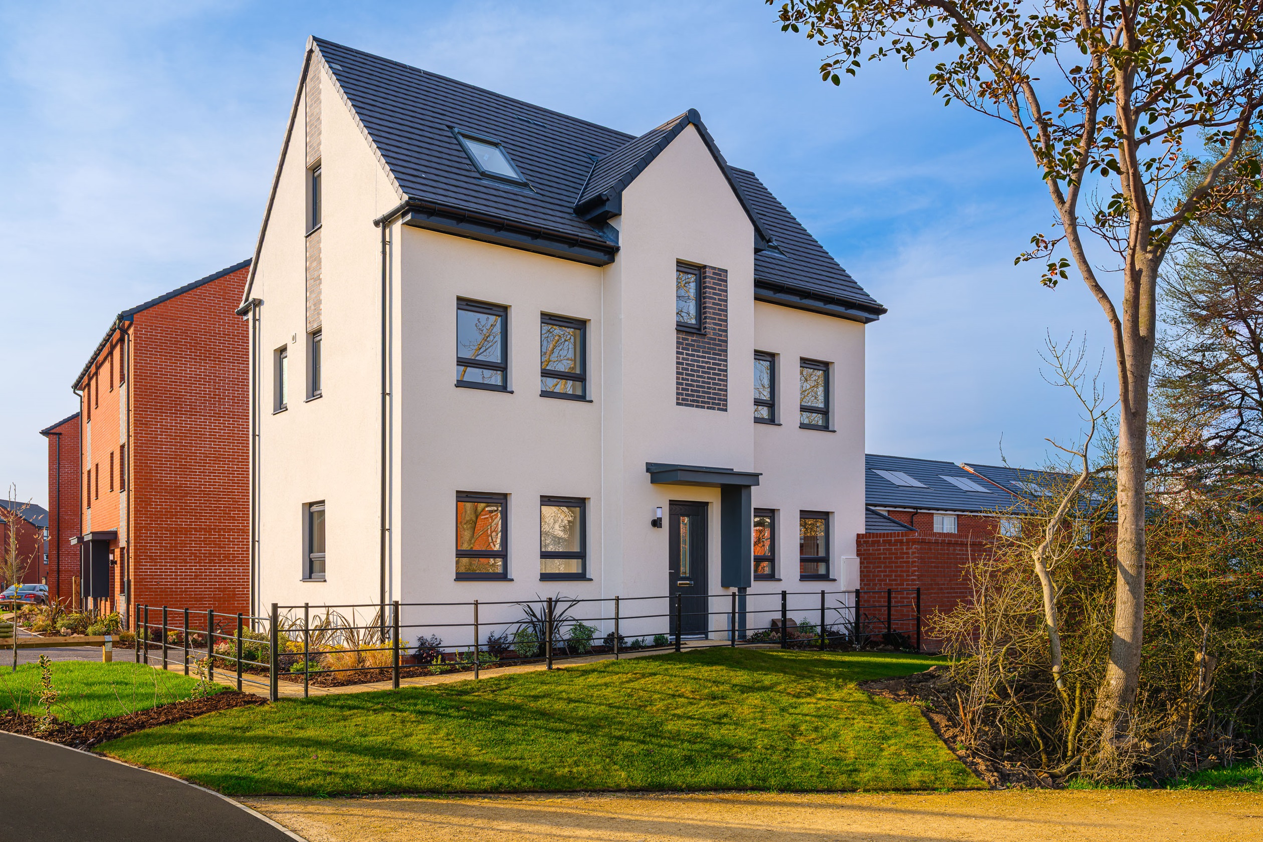 Exterior view of our 4 bed Hesketh home