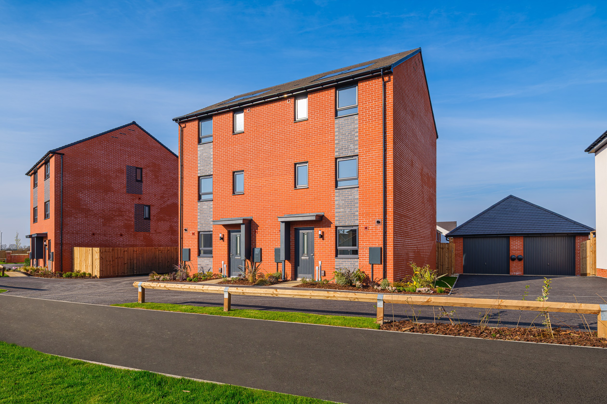 Exterior view of our 4 bed Hythie home