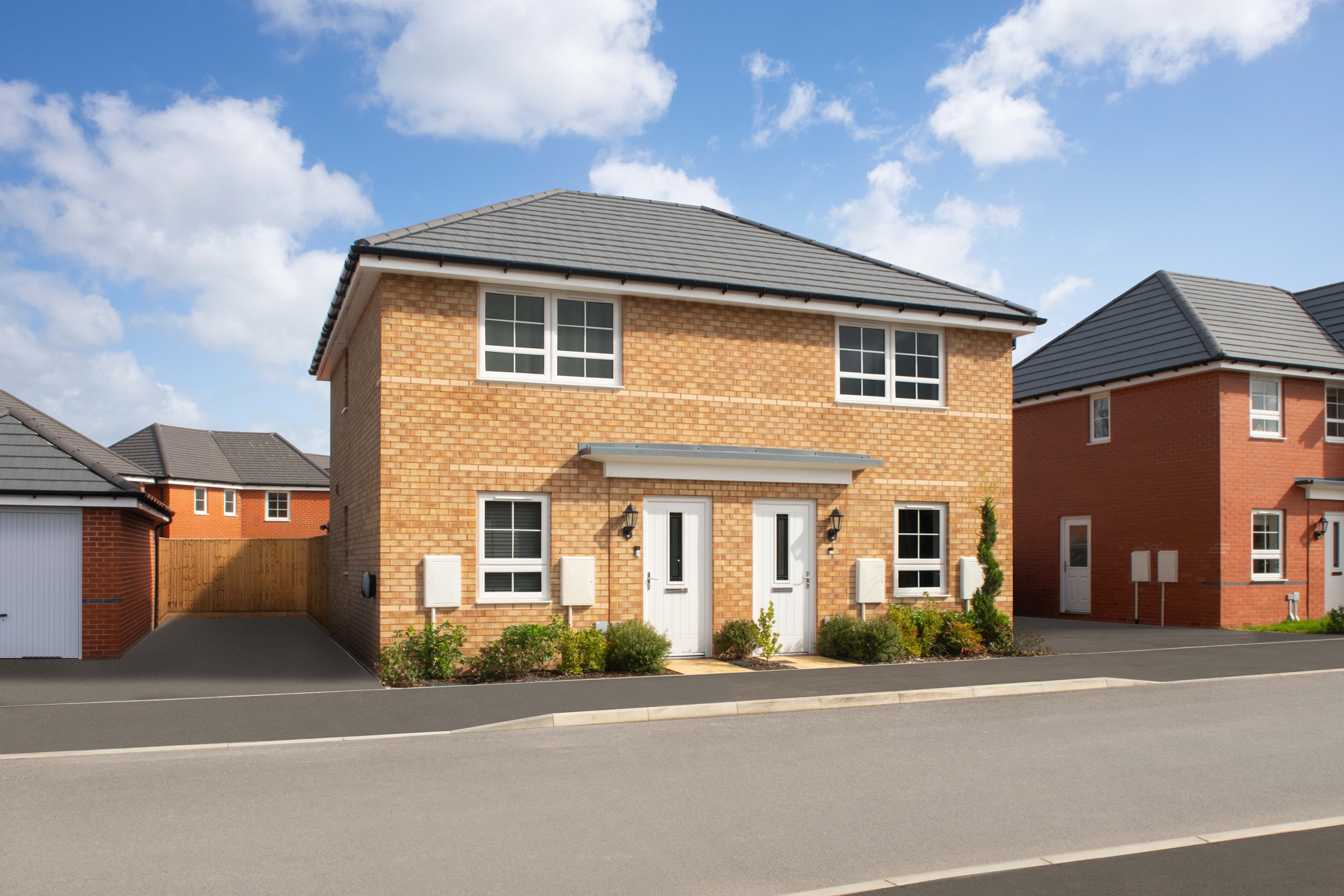 Exterior View of 2 bed Kenley Home