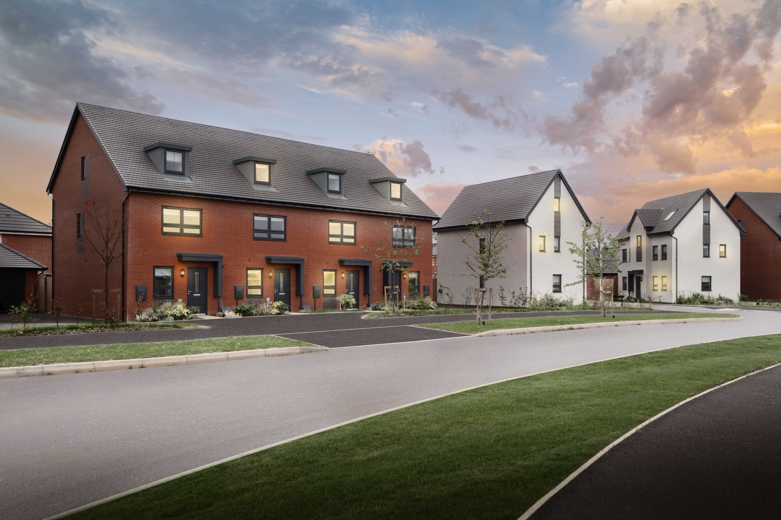 Exterior view of our 4 bed Kingsville home