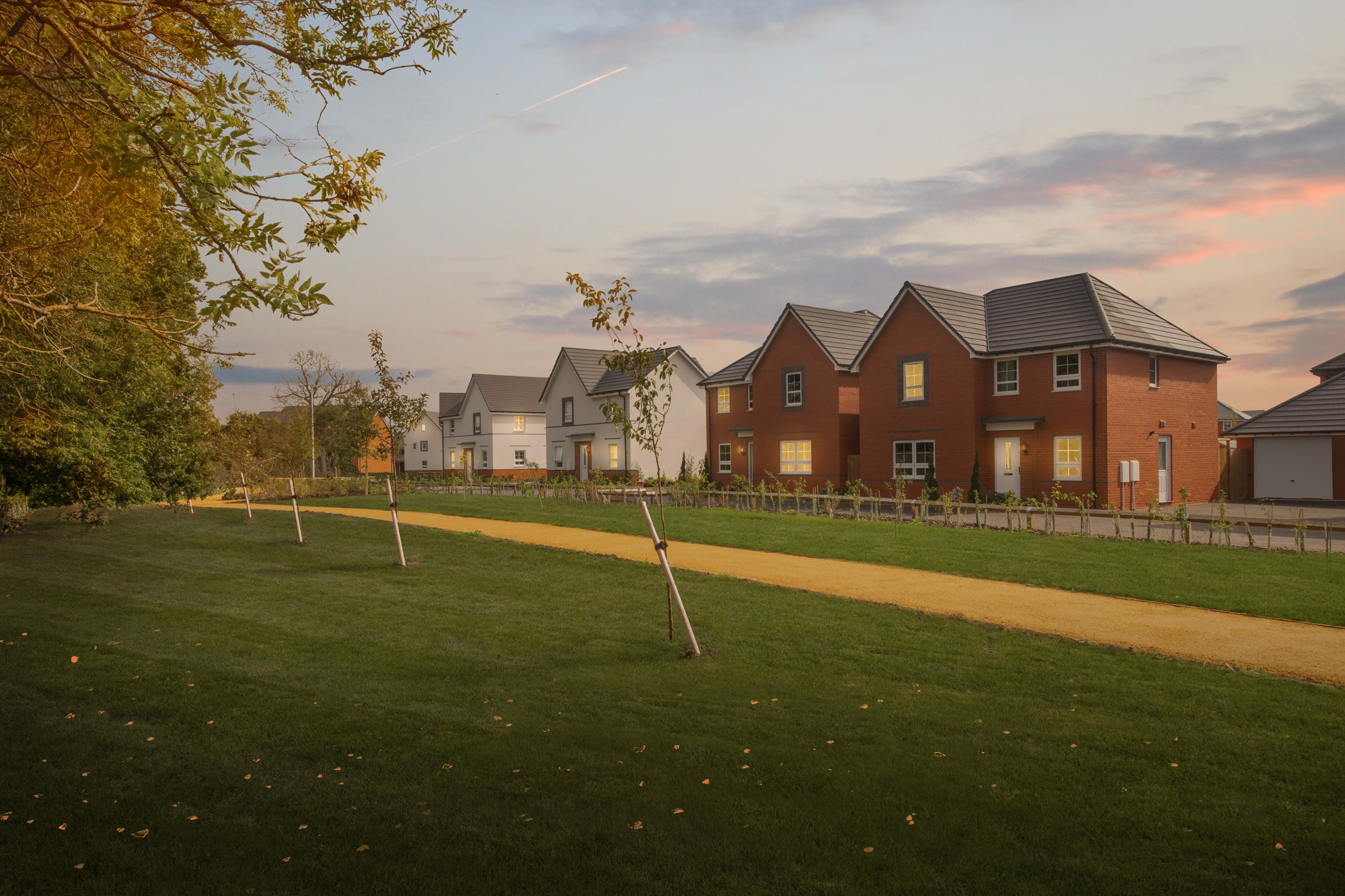 Exterior view of our Radleigh home