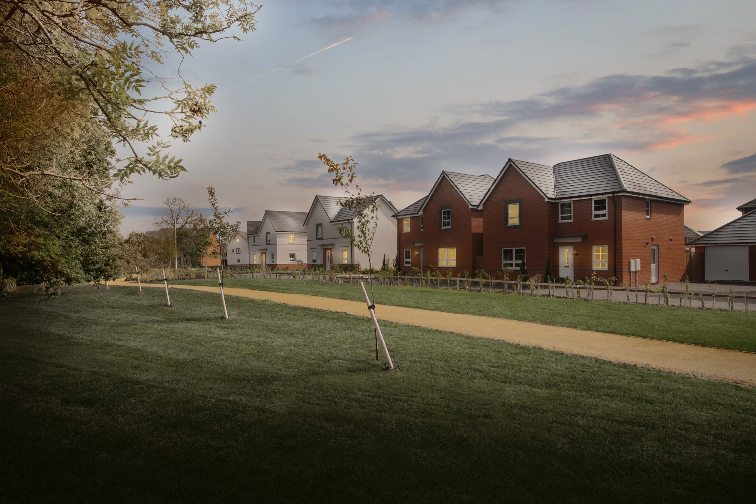 Aston Grange New Build Houses in Lighthorne Heath, Warwickshire