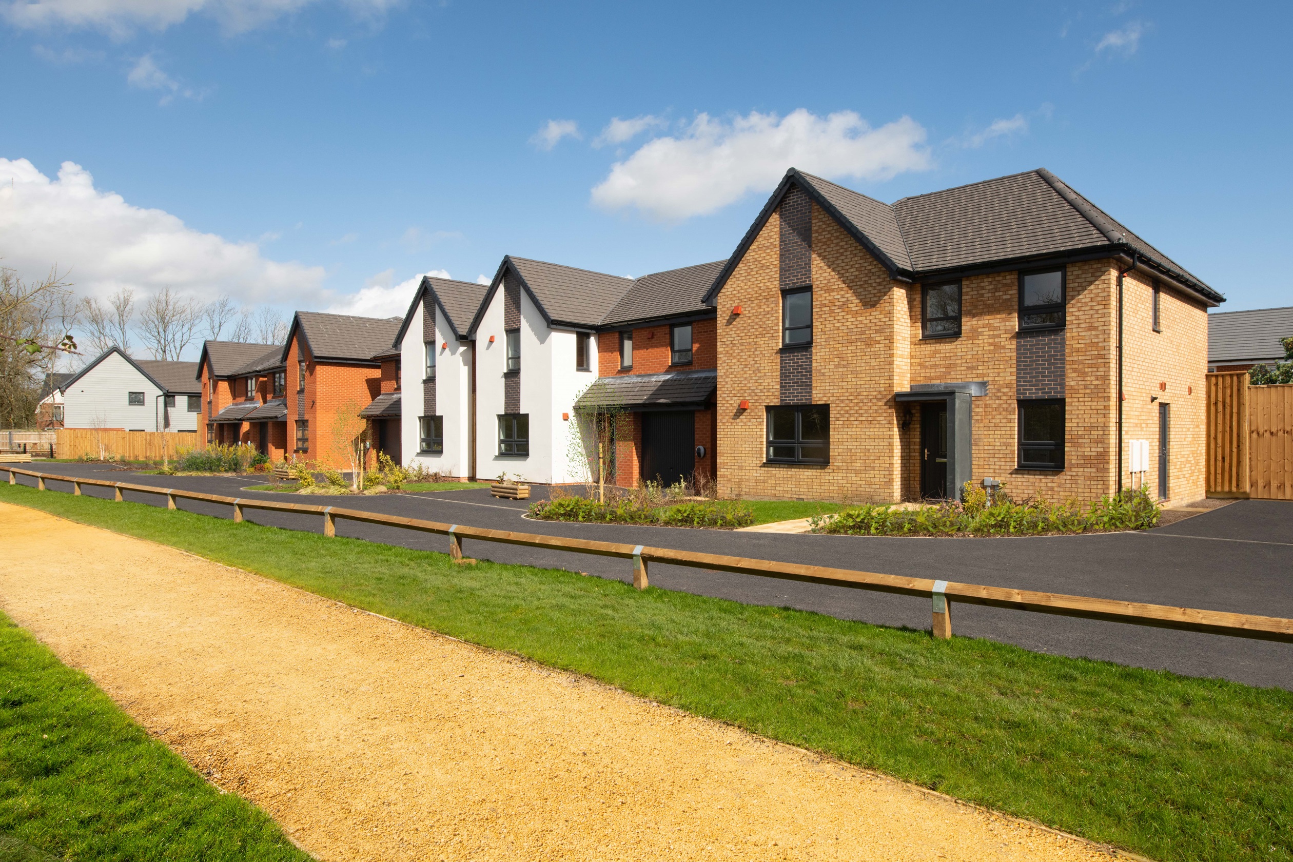 Aston Grange New Build Houses in Lighthorne Heath, Warwickshire
