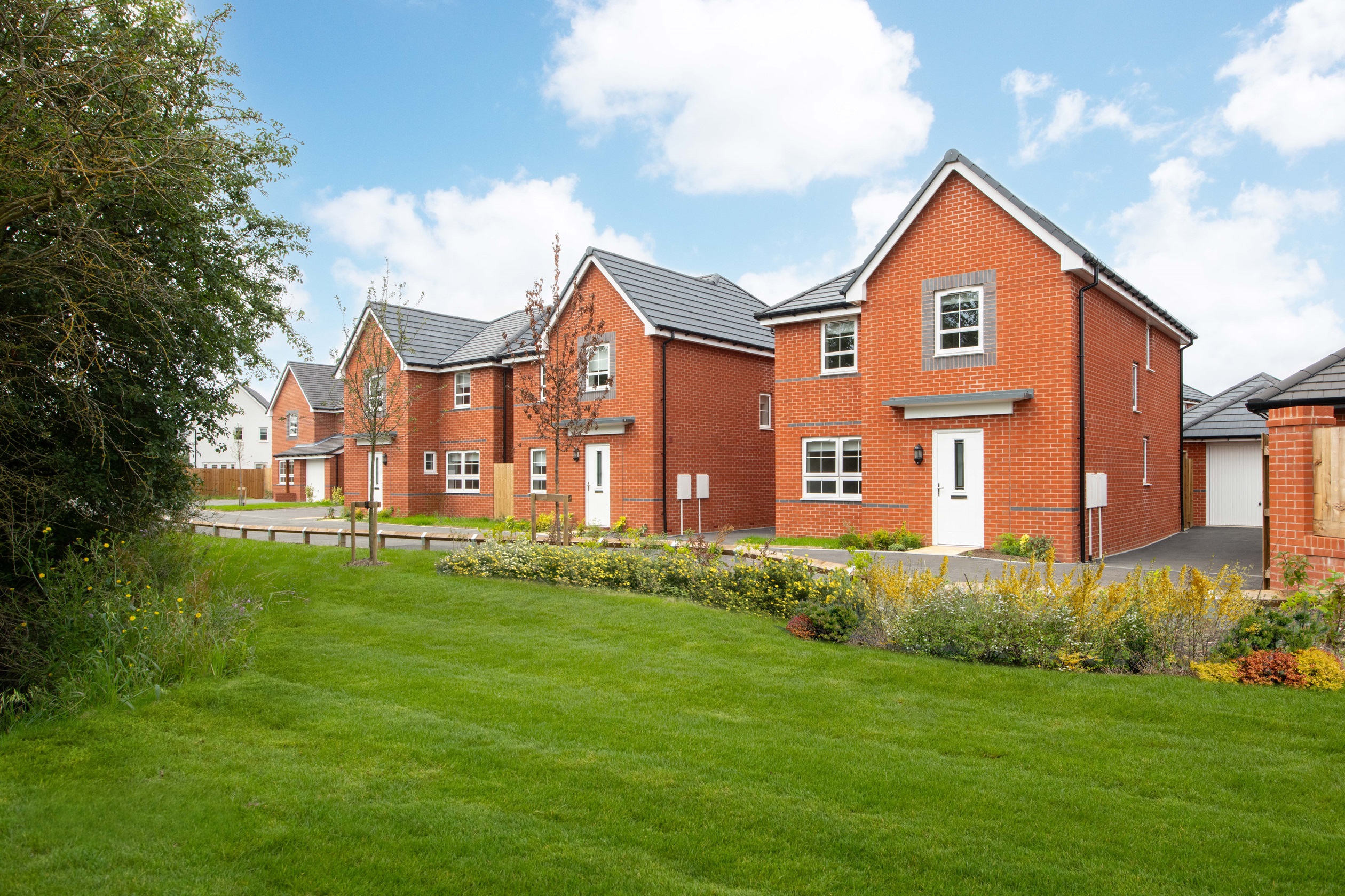 Exterior view of our 4 bed Kingsley home