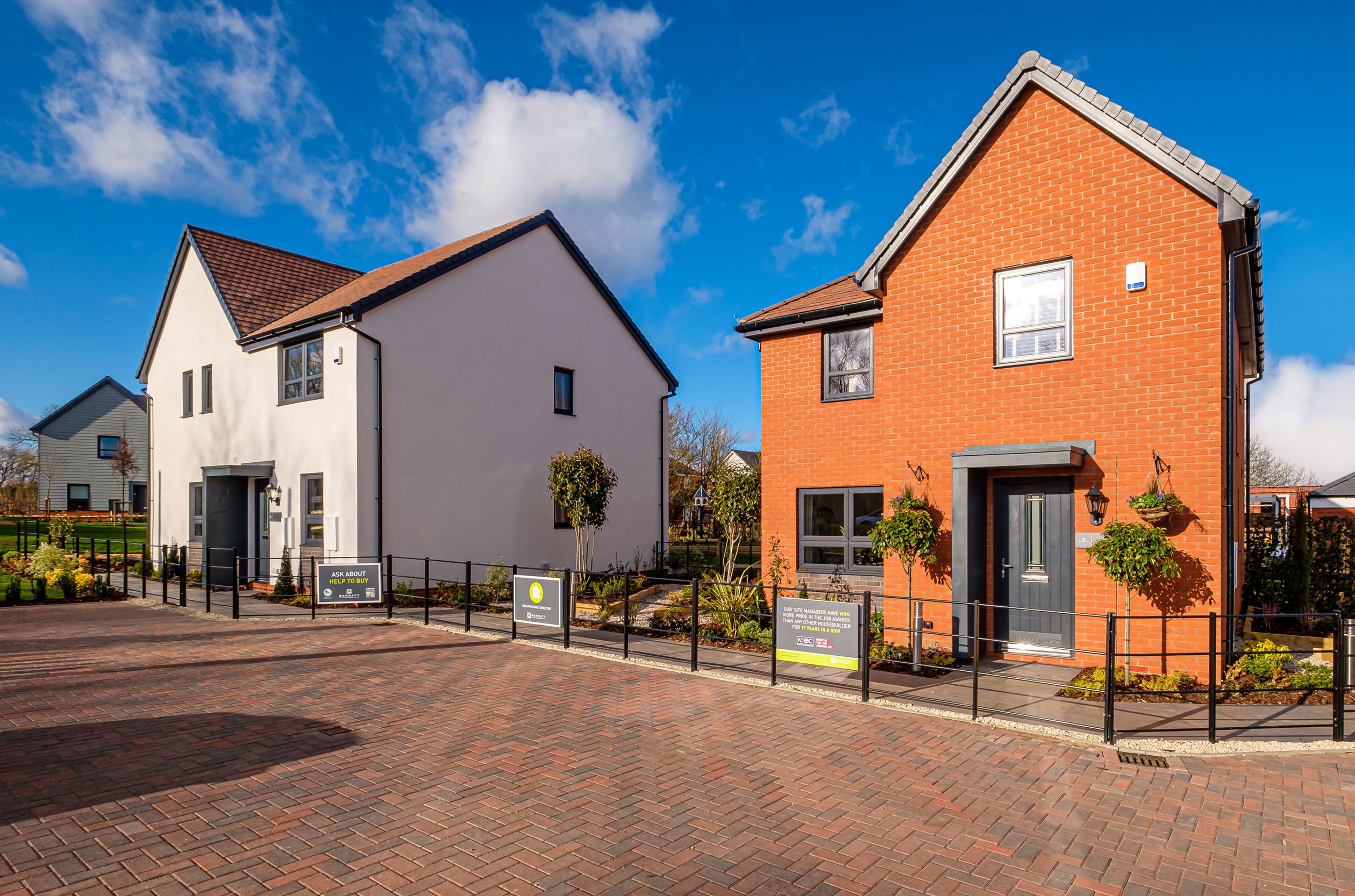 Exterior view of our 4 bed Kingsley home
