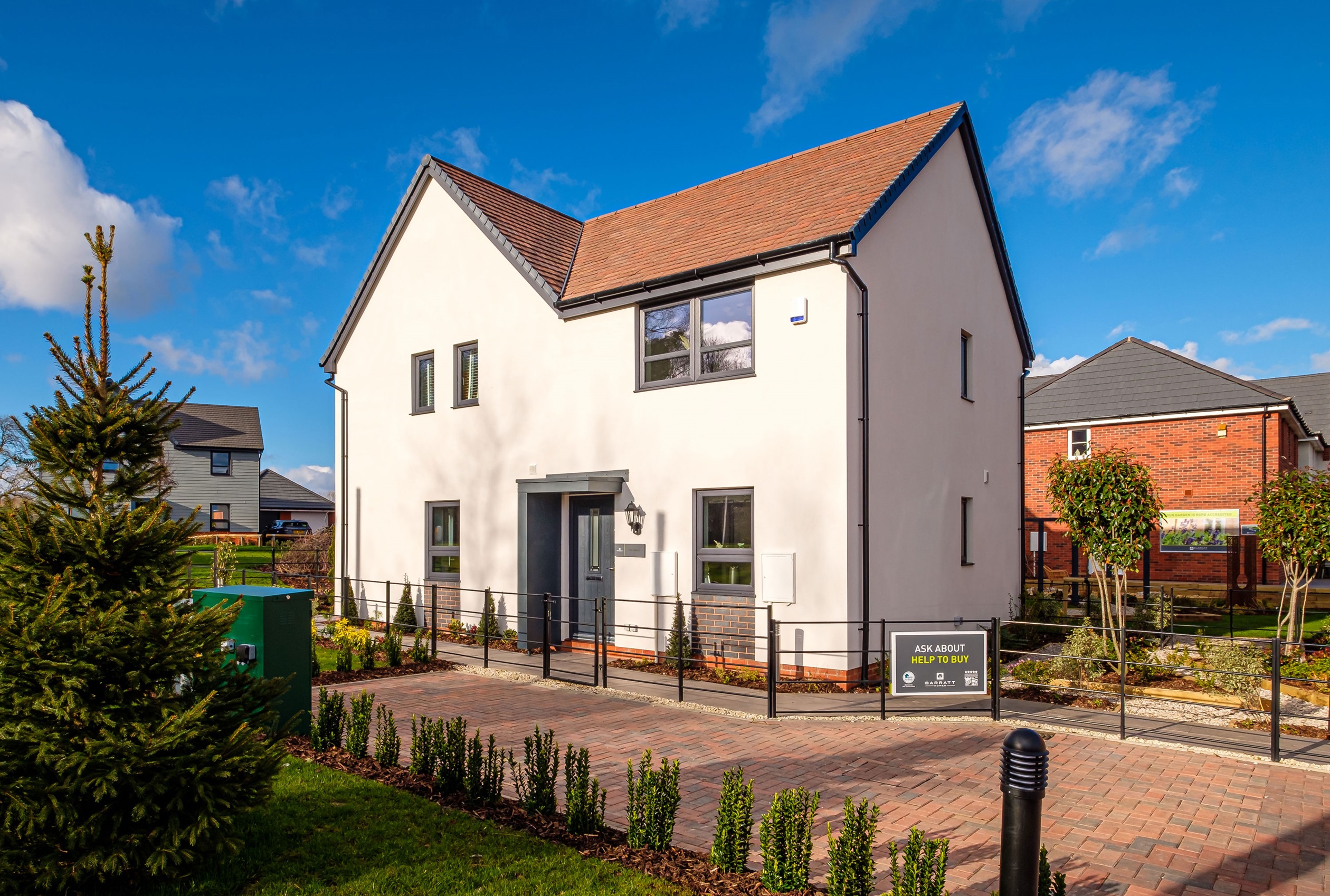 Exterior view of our 2 bed Kenley home at Aston Grange