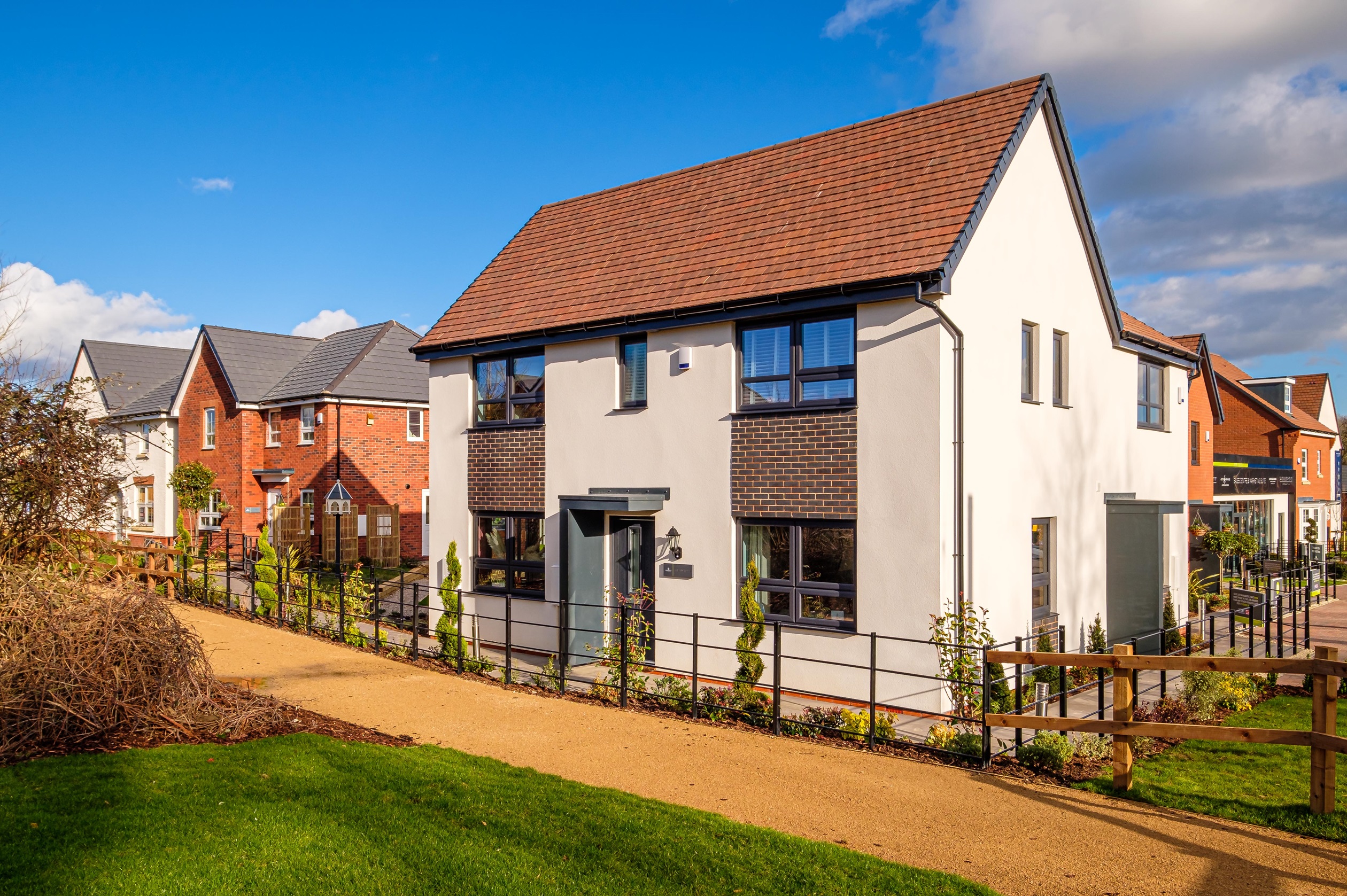 Exterior view of our 3 bed Ennerdale home at Aston Grange