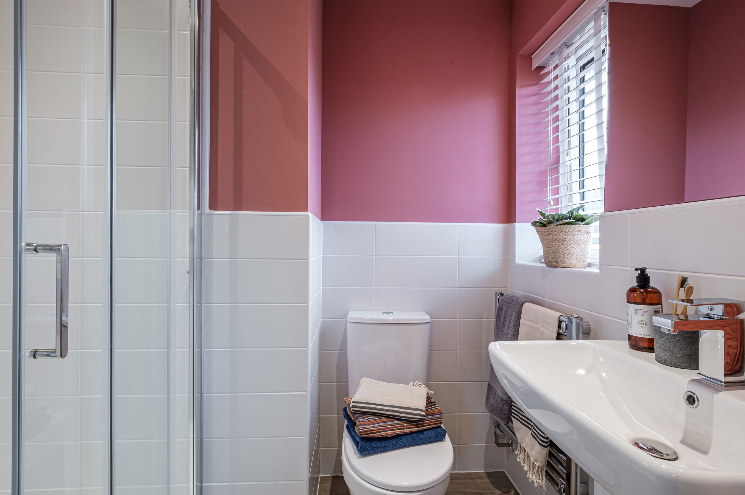 Interior view of our 3 bed Ennerdale en suite