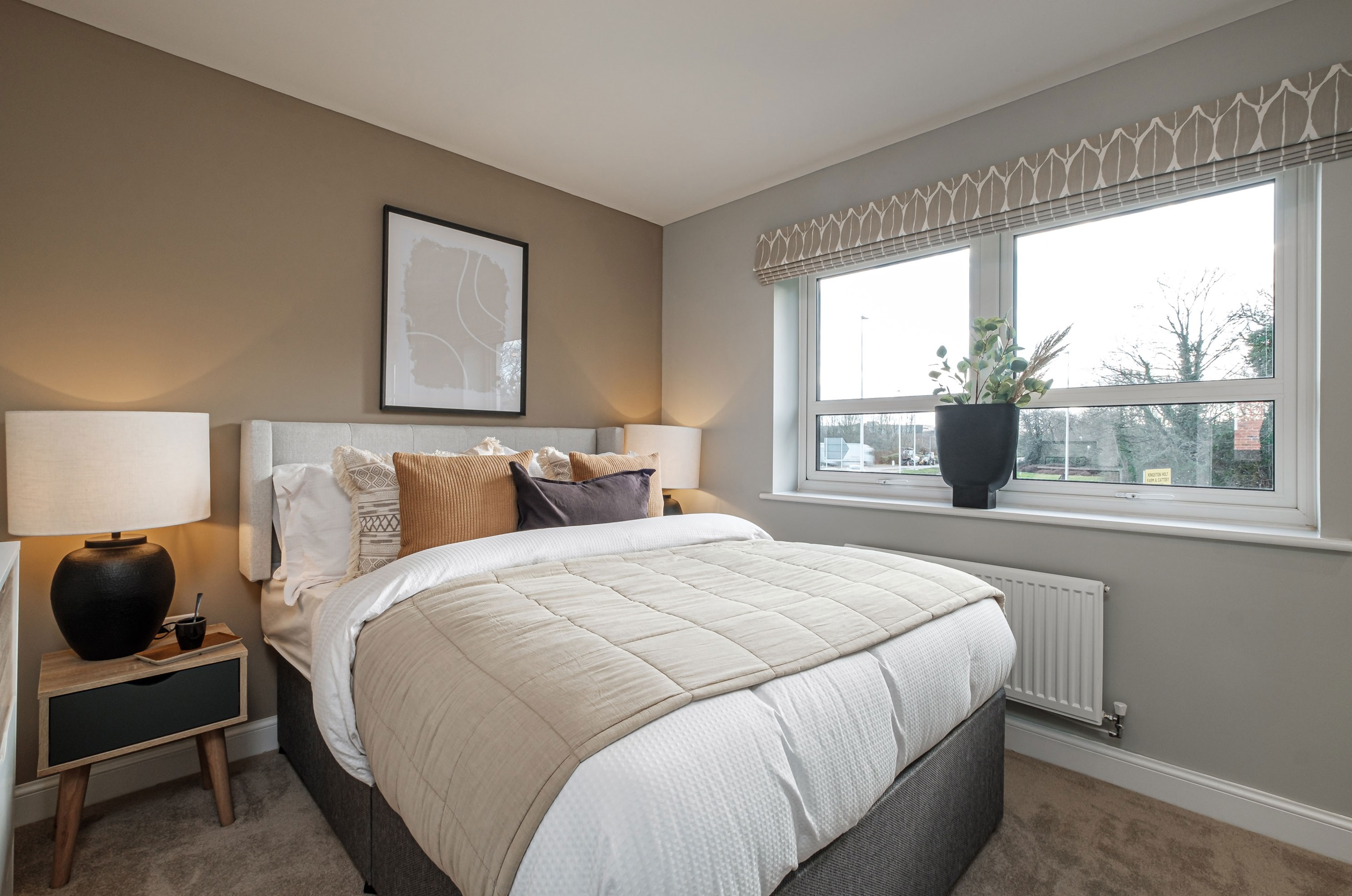 Interior view of our 2 bed Kenley home bedroom 1