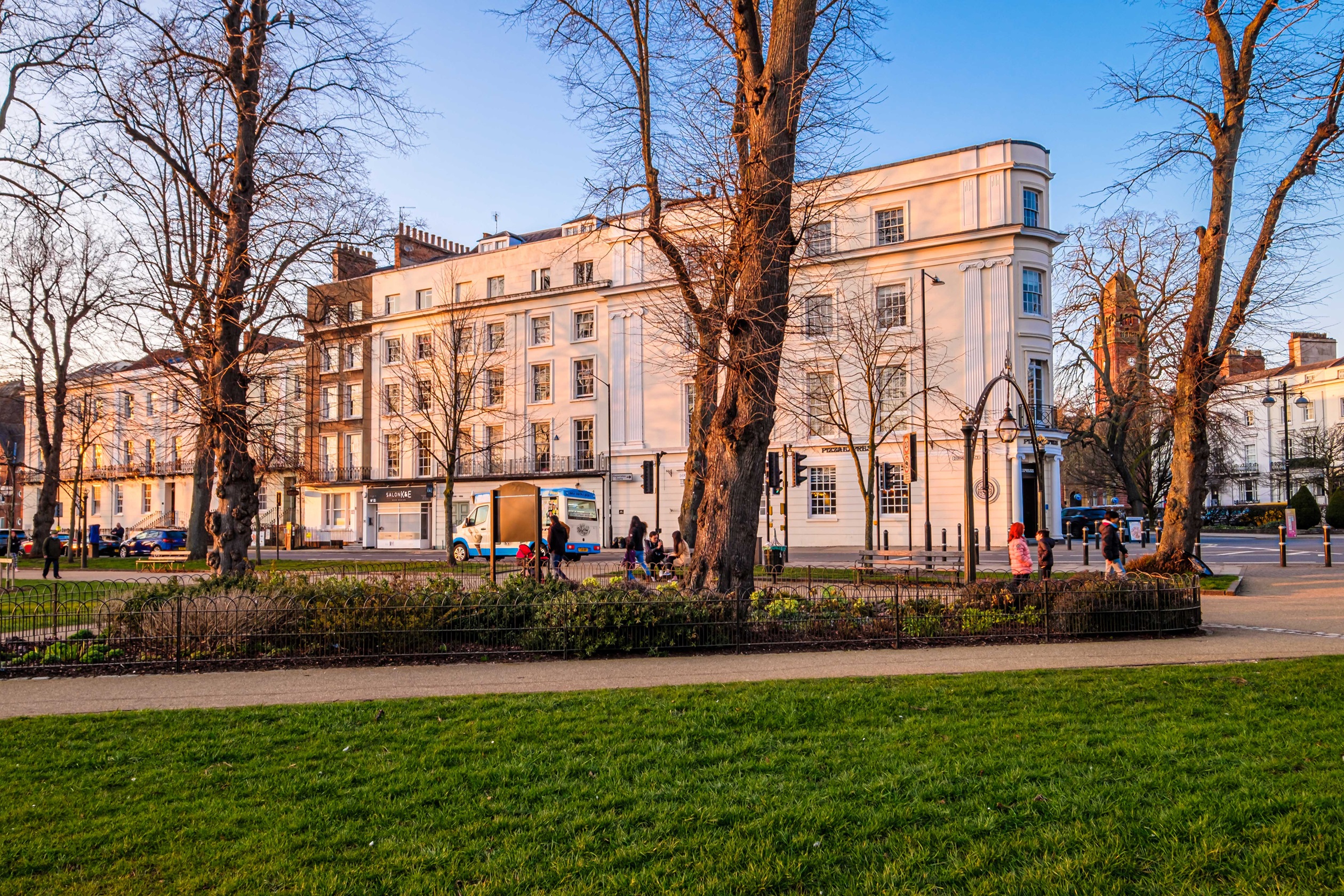 Local area - Royal Pump Room Gardens Leamington autumnal shot 