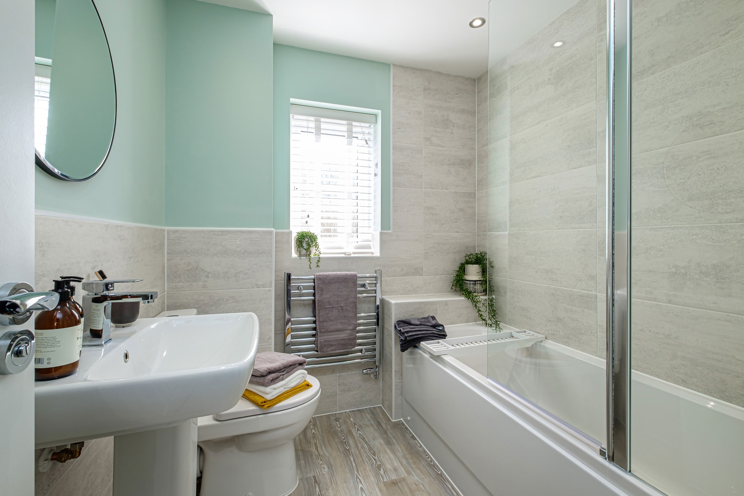 Interior view our the bathroom in our 3 bed Ennerdale home