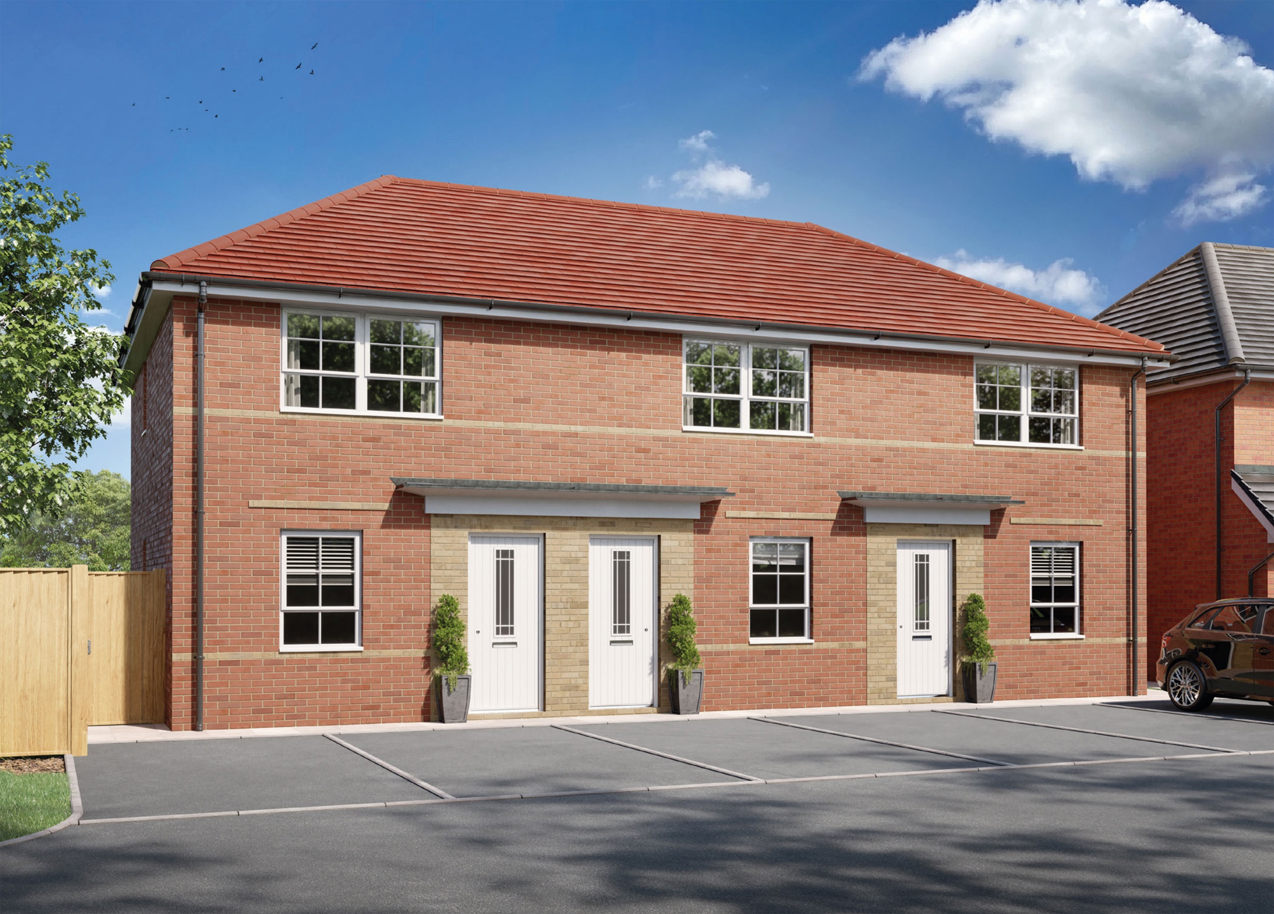 Exterior view of our Kenley home