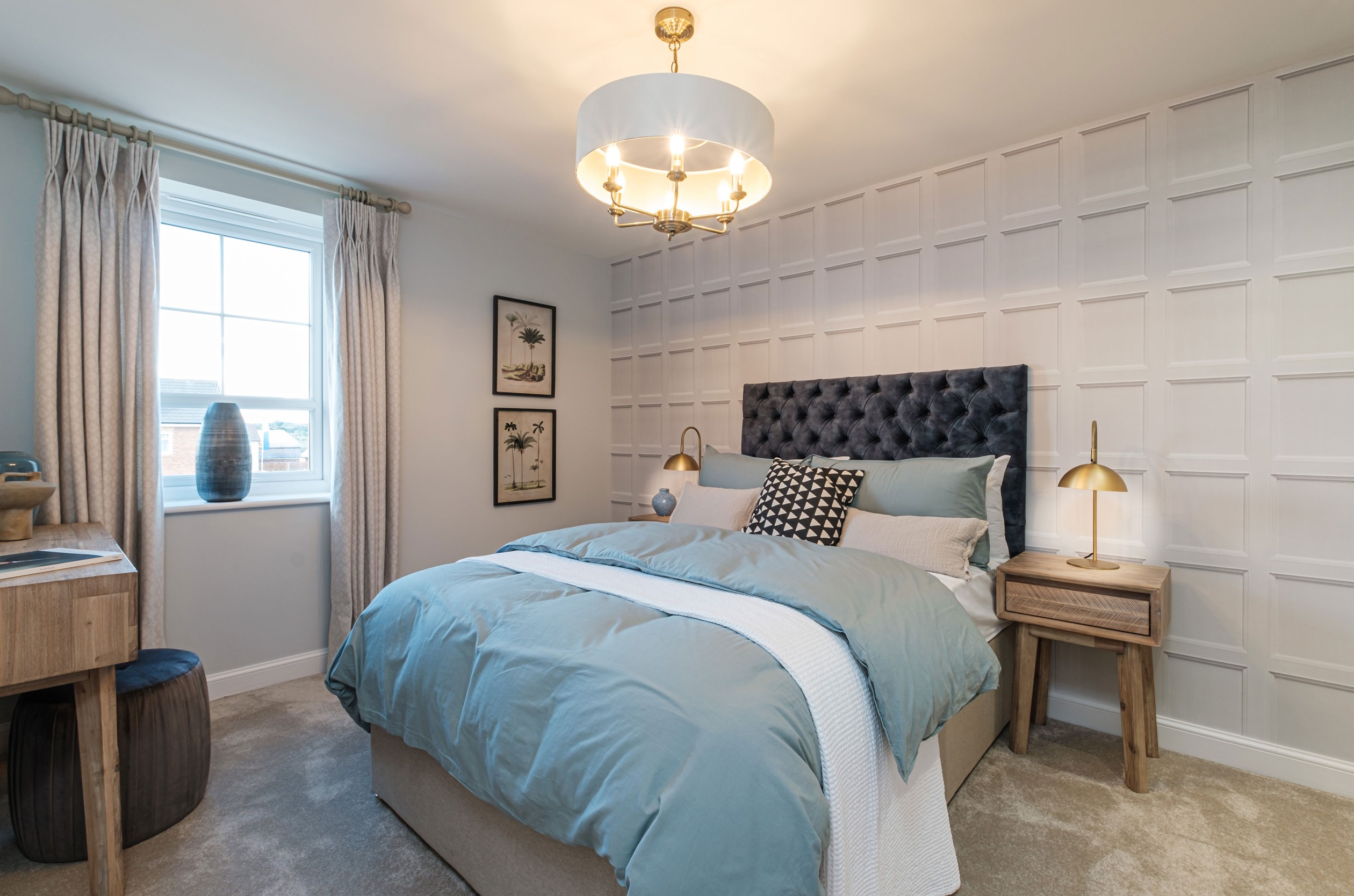 Interior view of bed 2 in our 4 bed Radleigh home