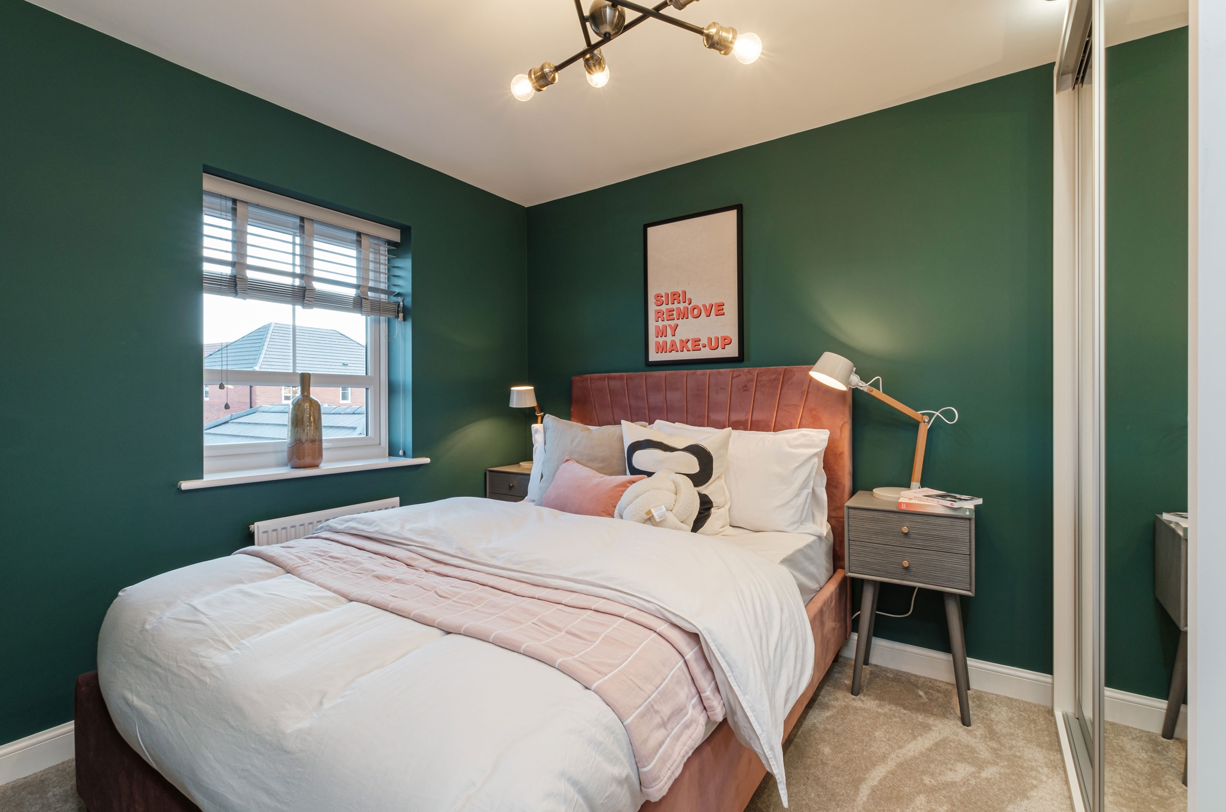 Interior view of bed 3 in our 4 bed Radleigh home