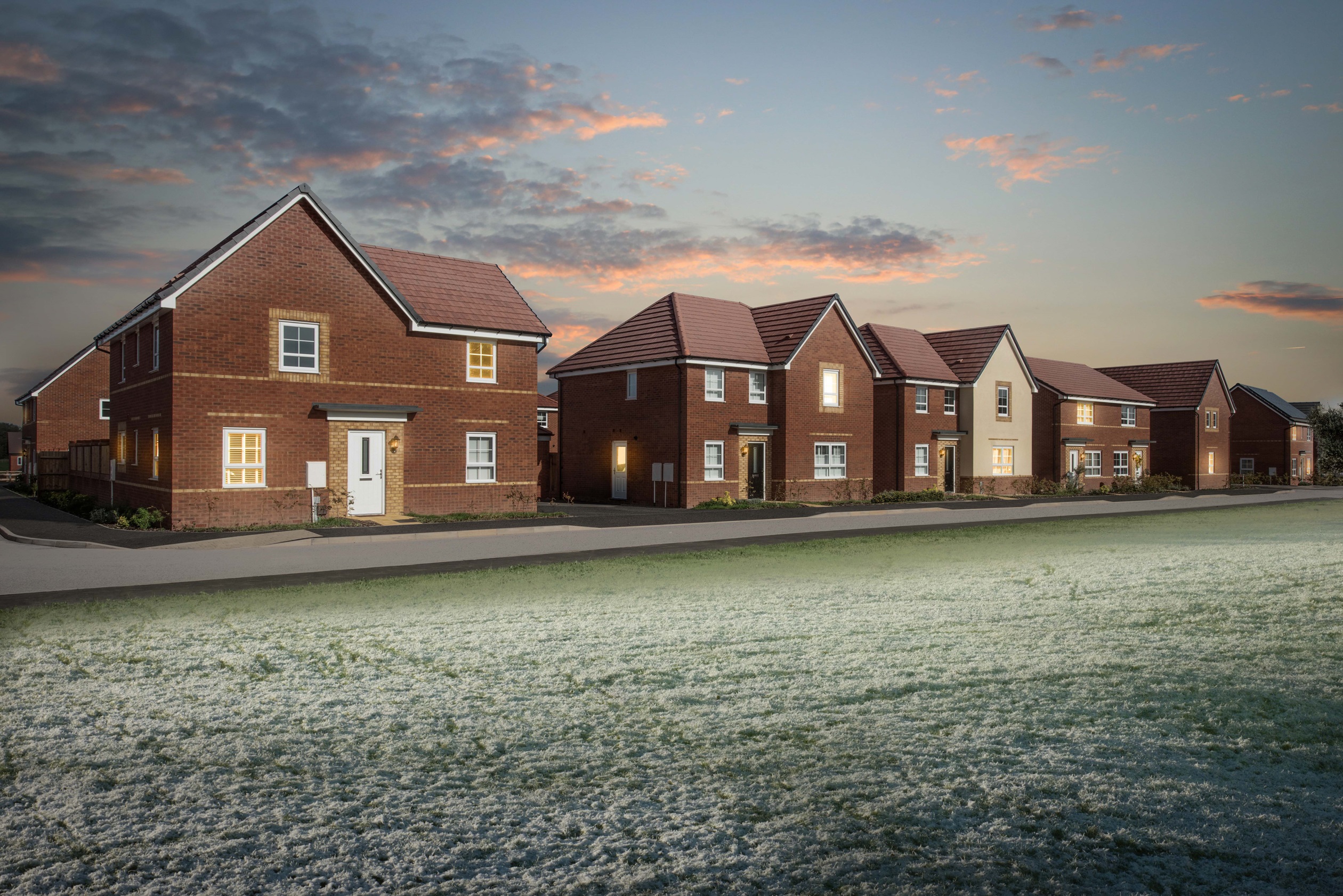 Bertelin Fields New Build Houses in Beaconside Barratt Homes