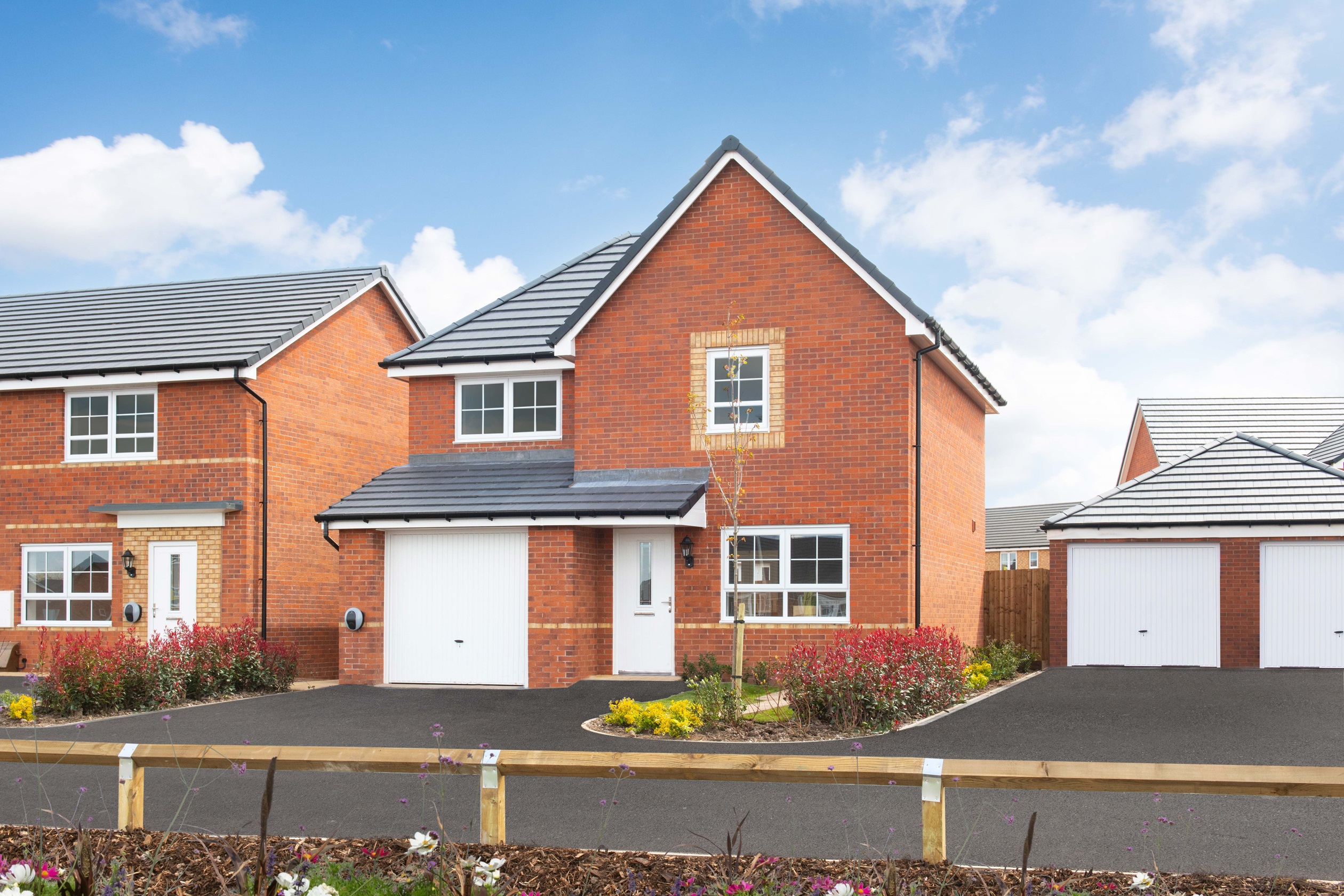 Exterior view of our 3 bed Bewdley home