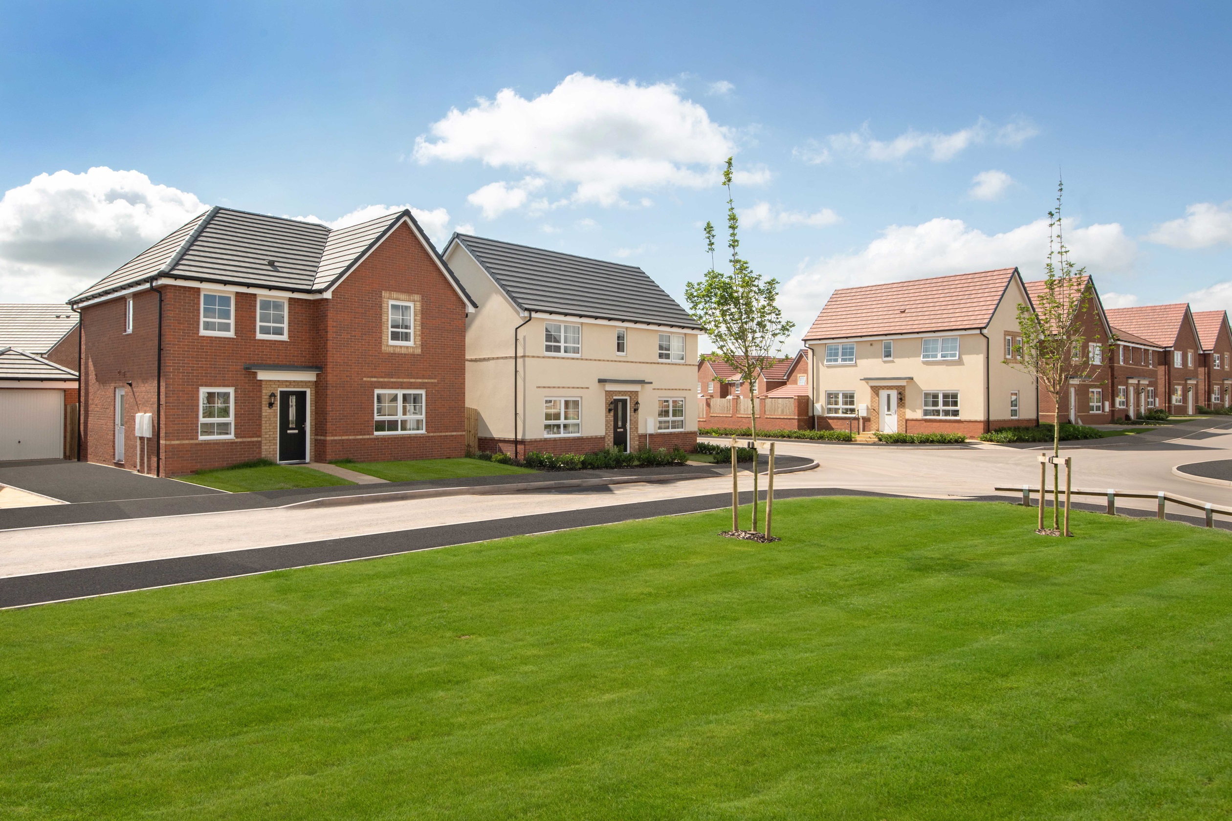 Bertelin Fields Radleigh, Alnmouth and Ennerdale street scene 