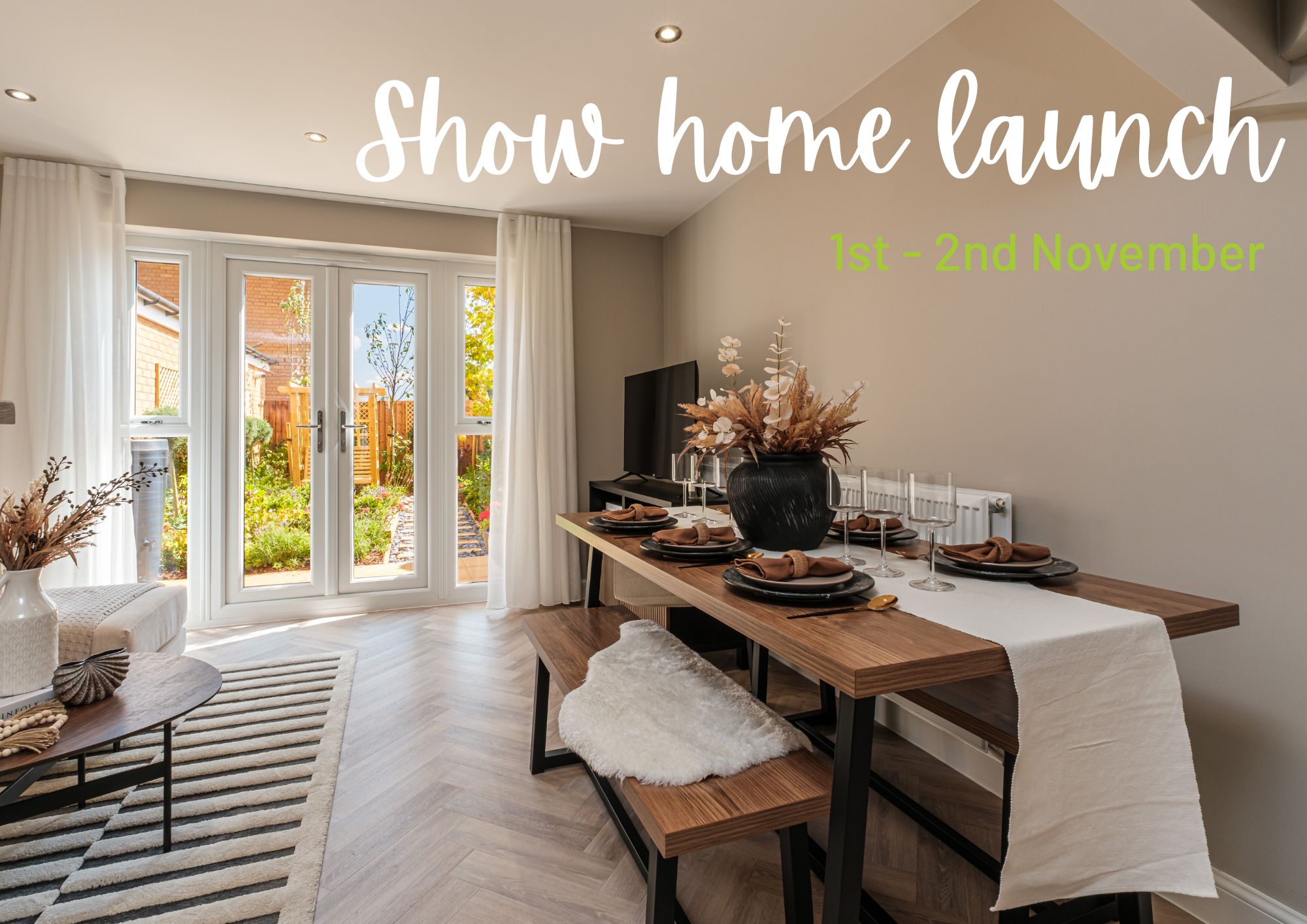 Brook View show home launch event weekend 