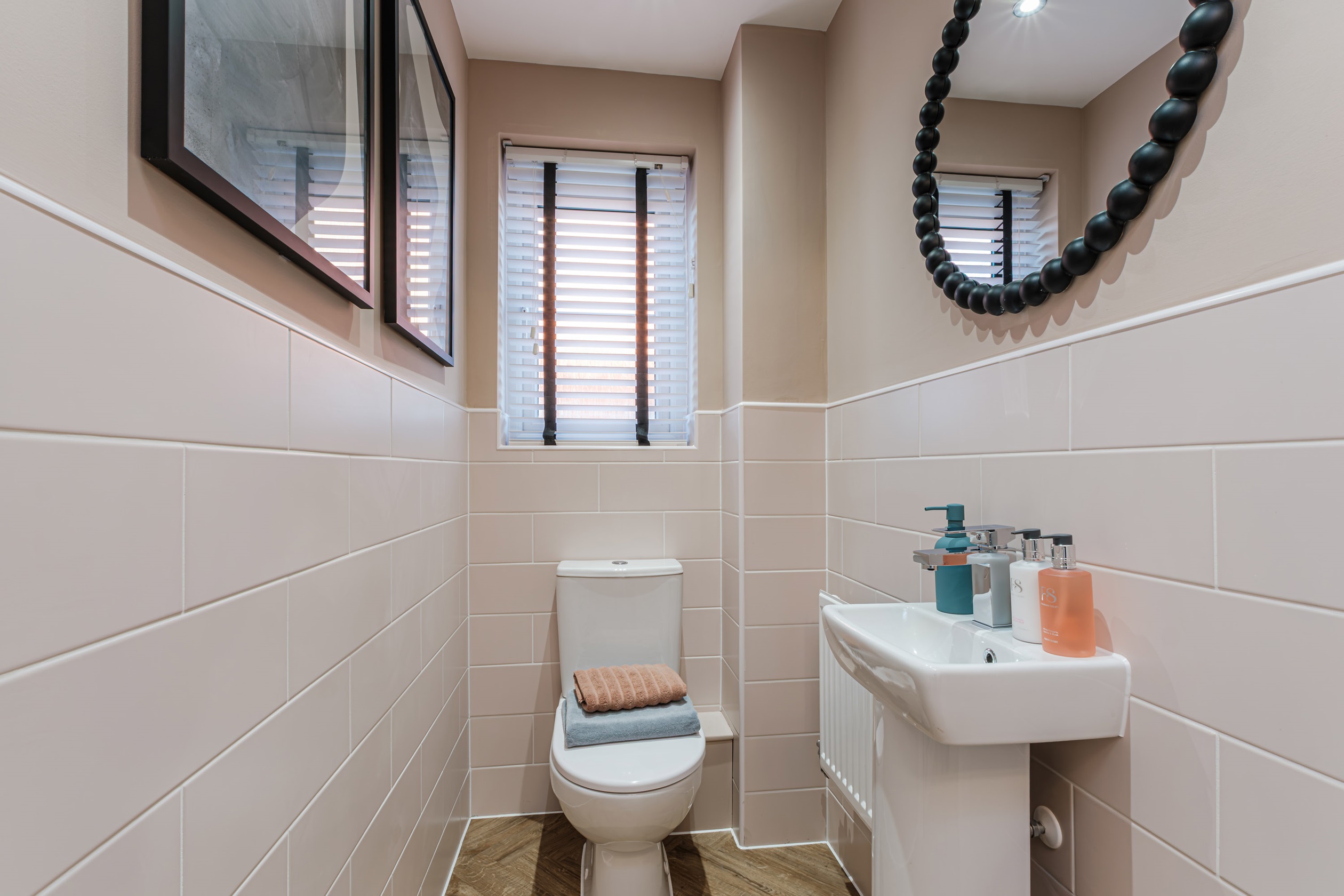 Interior view of the WC  in our 3 bed Ellerton home