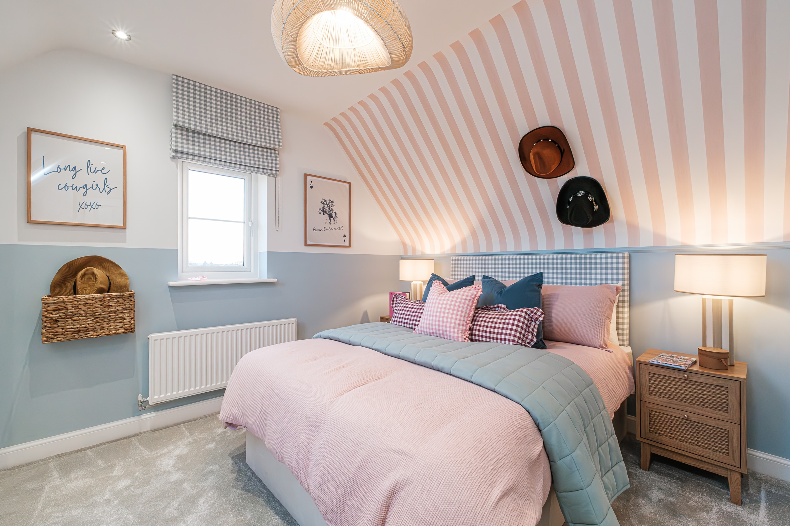 Interior view of bedroom 4 in our 4 bed Hesketh home