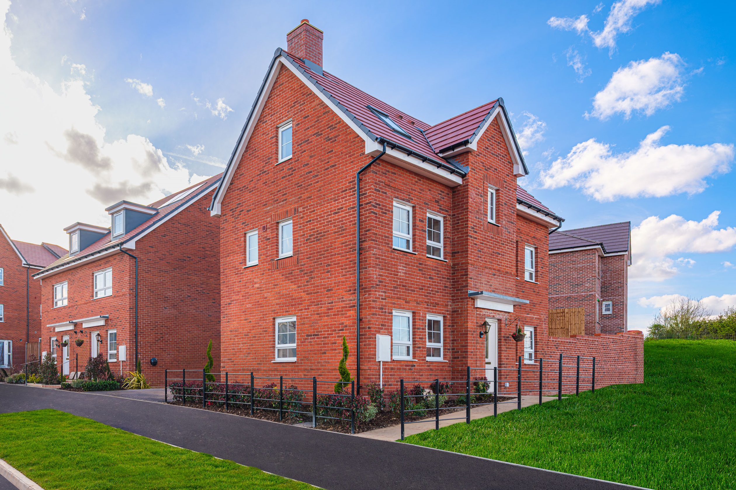 Exterior view of our 4 bed Hesketh home