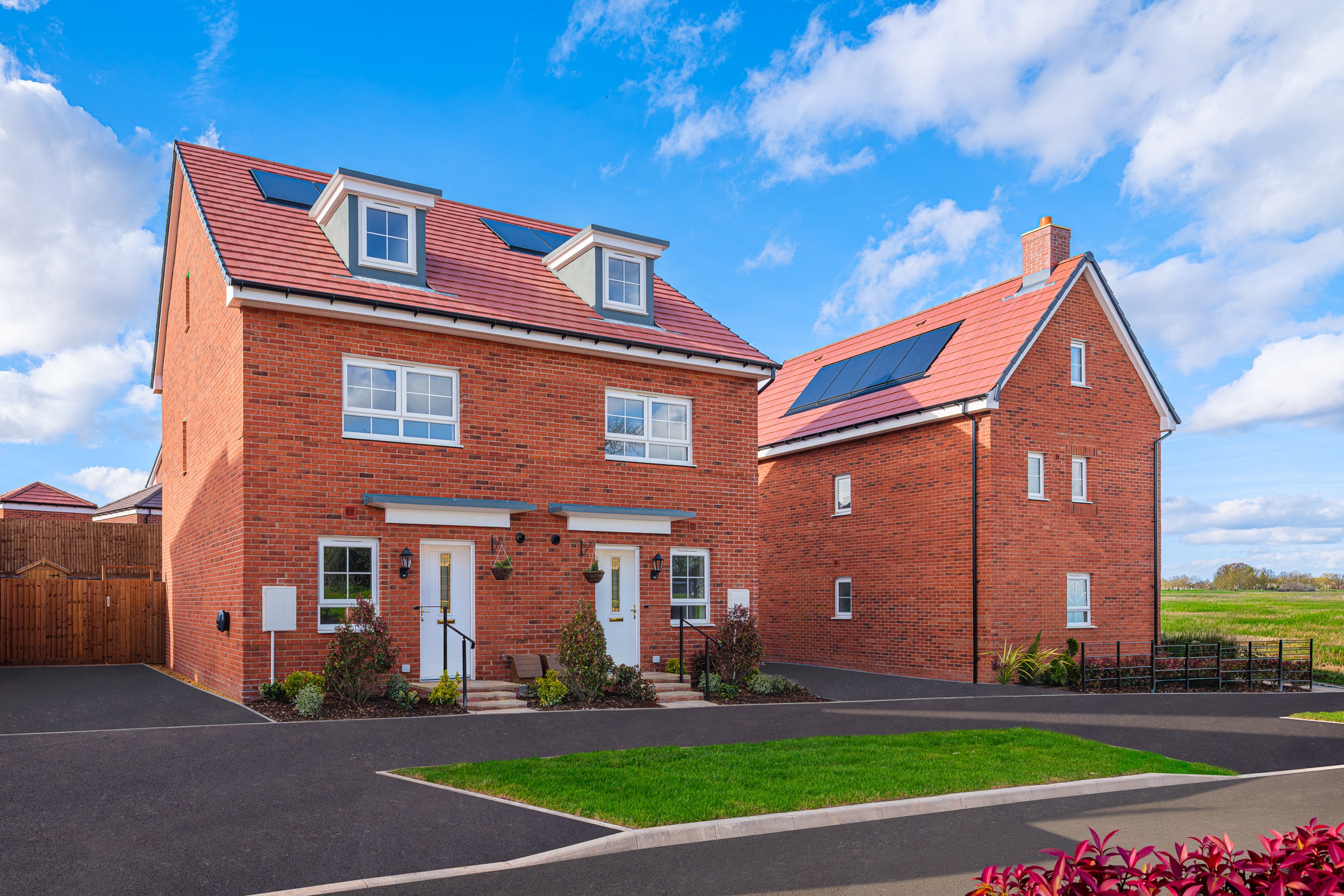 Exterior view of our 3 bed Kingsville home