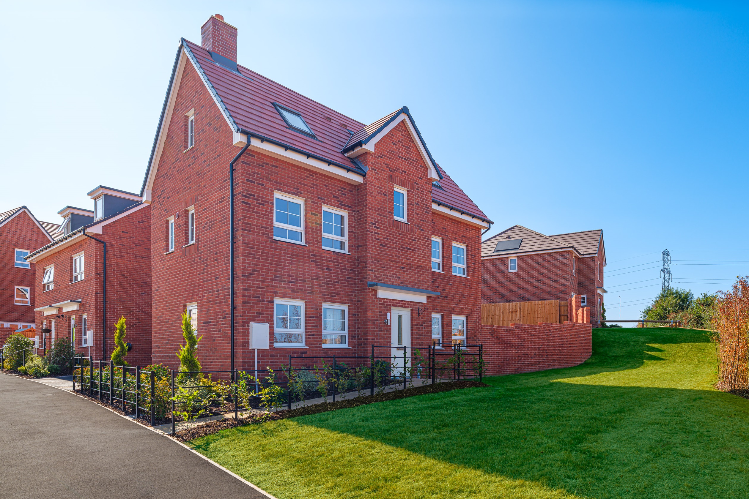 Exterior view of our 4 bed Hesketh home