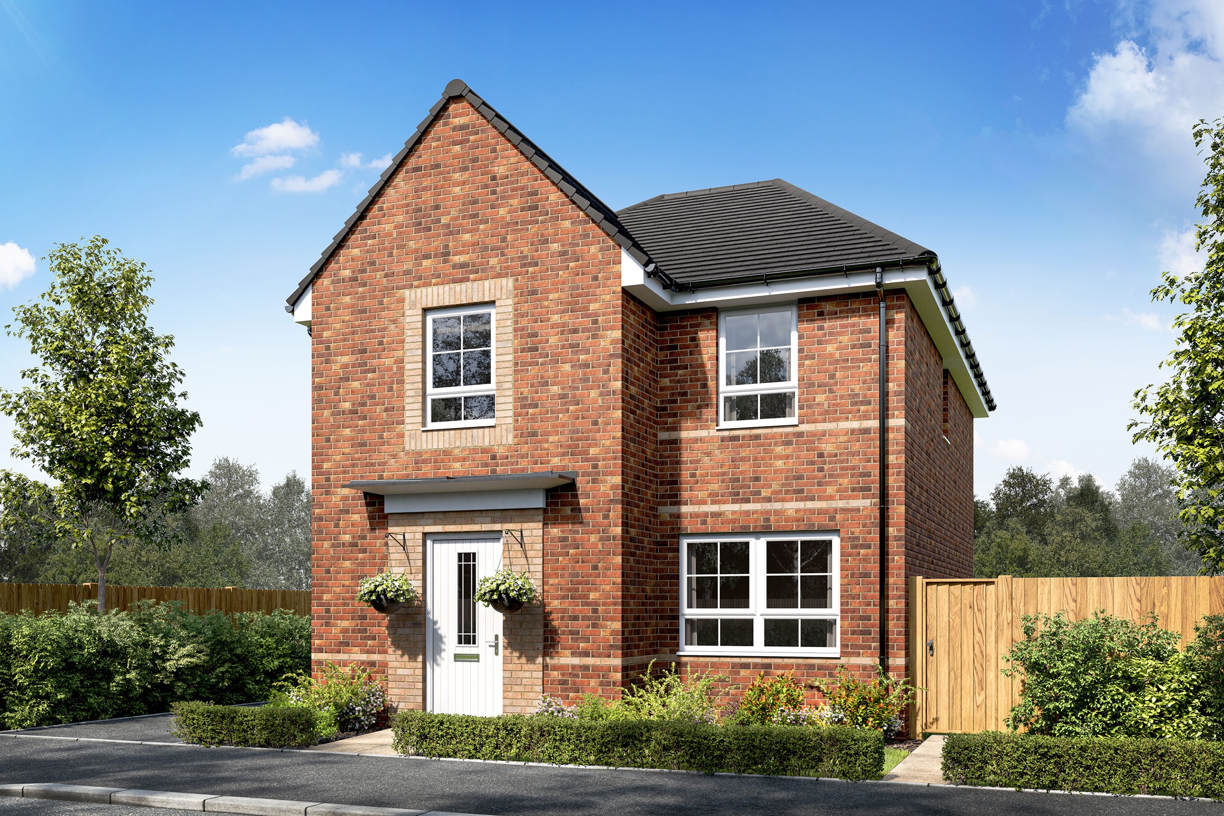 Exterior view of our 4 bed Kennisham home