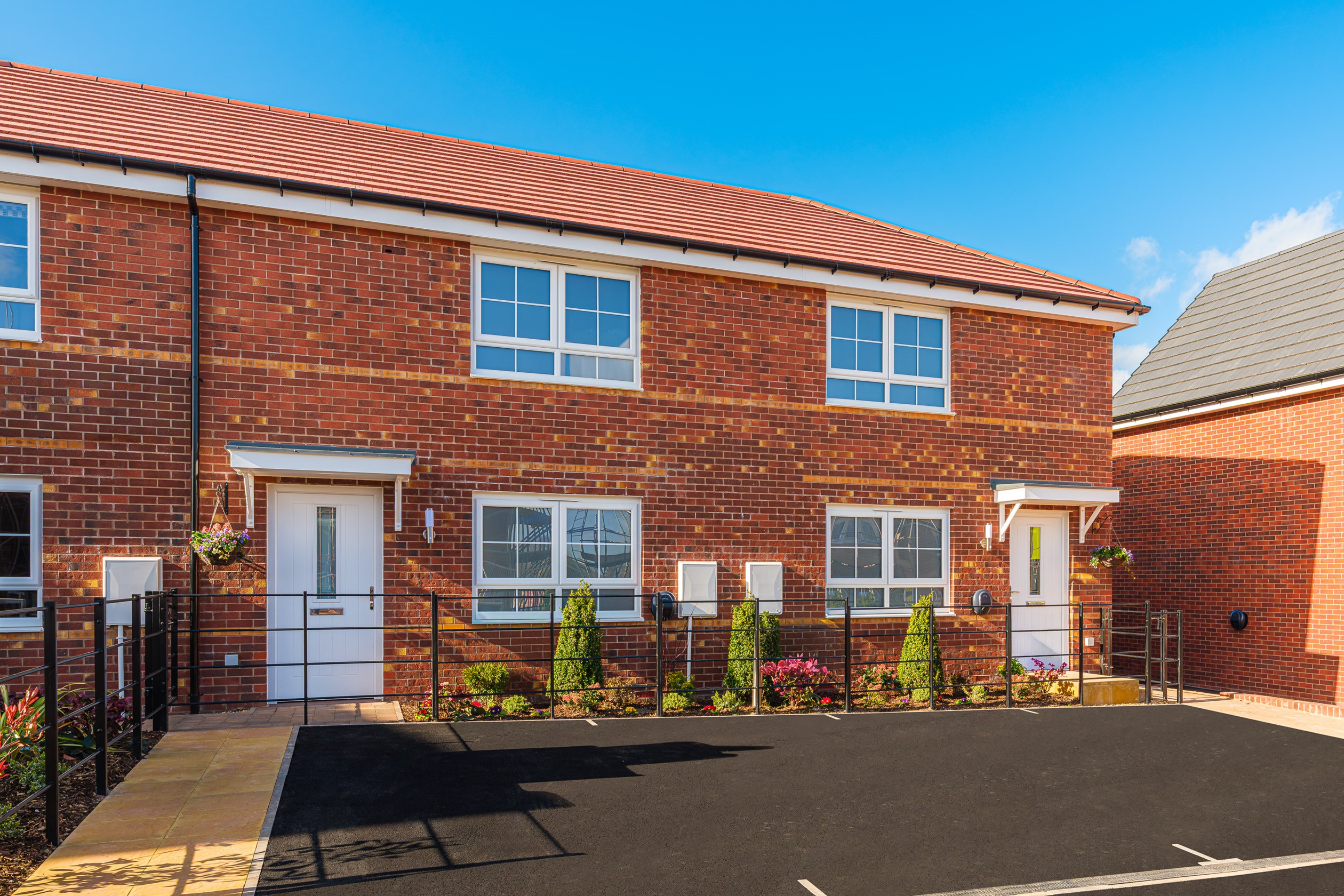 Exterior view of our 2 bed Linstead home