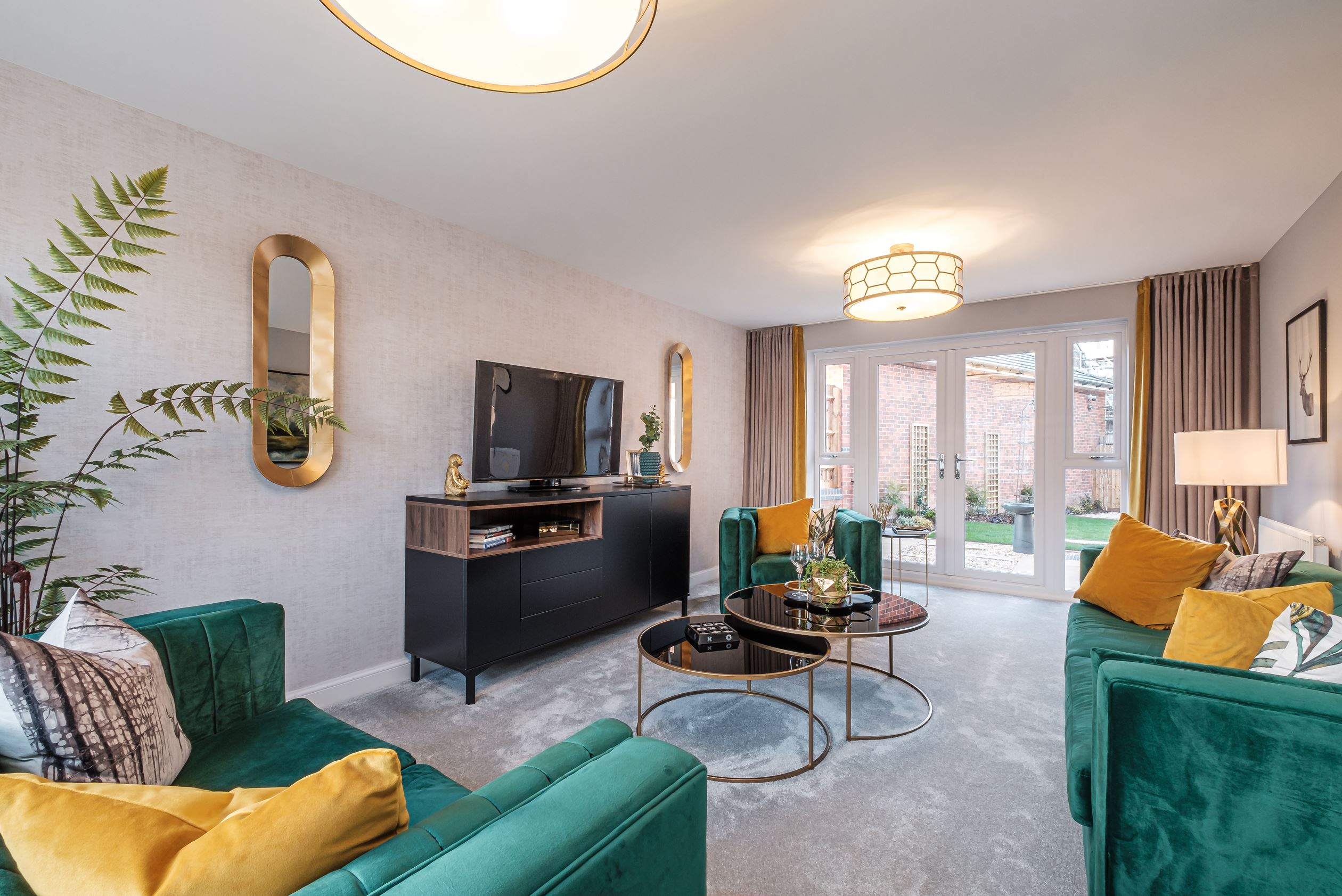 Interior shot of the lounge in our 4 bed Alnmouth home