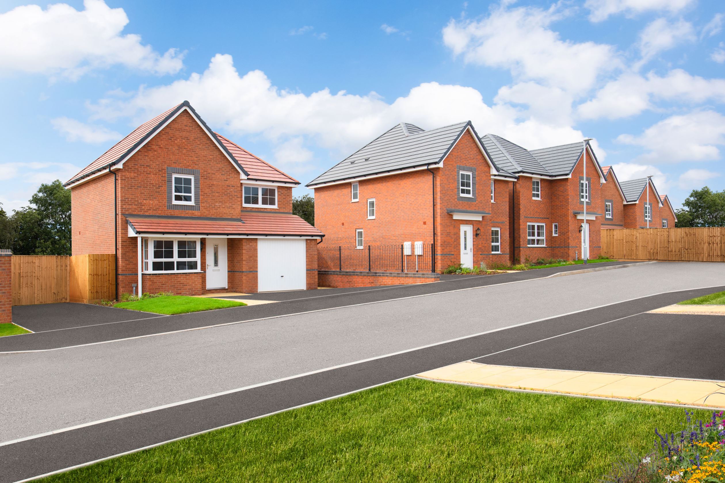 Deer's Rise New Build Houses in Cannock Barratt Homes