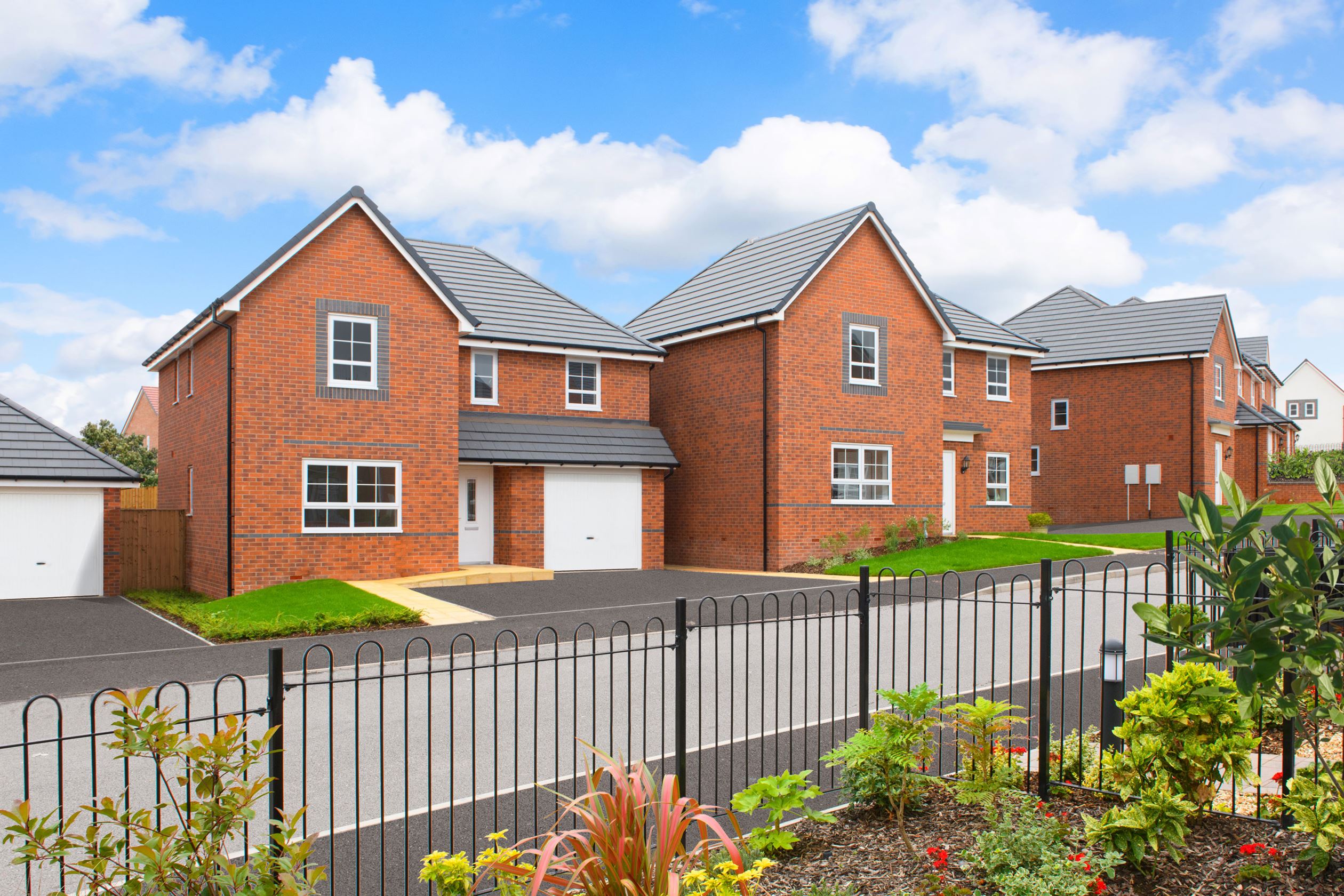 4 bed detached homes at Deer's Rise