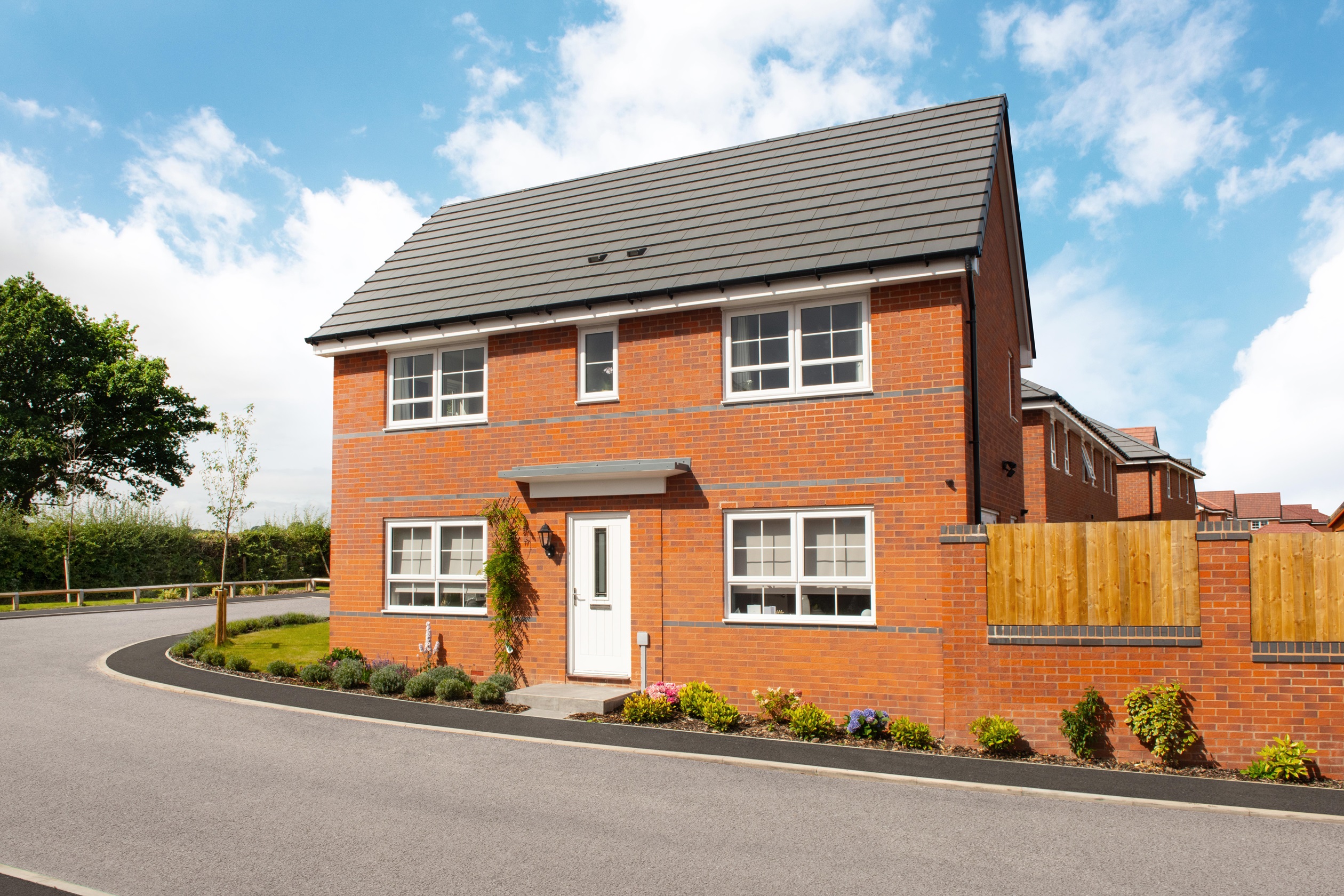 Exterior view of our 3 bed Ennerdale home