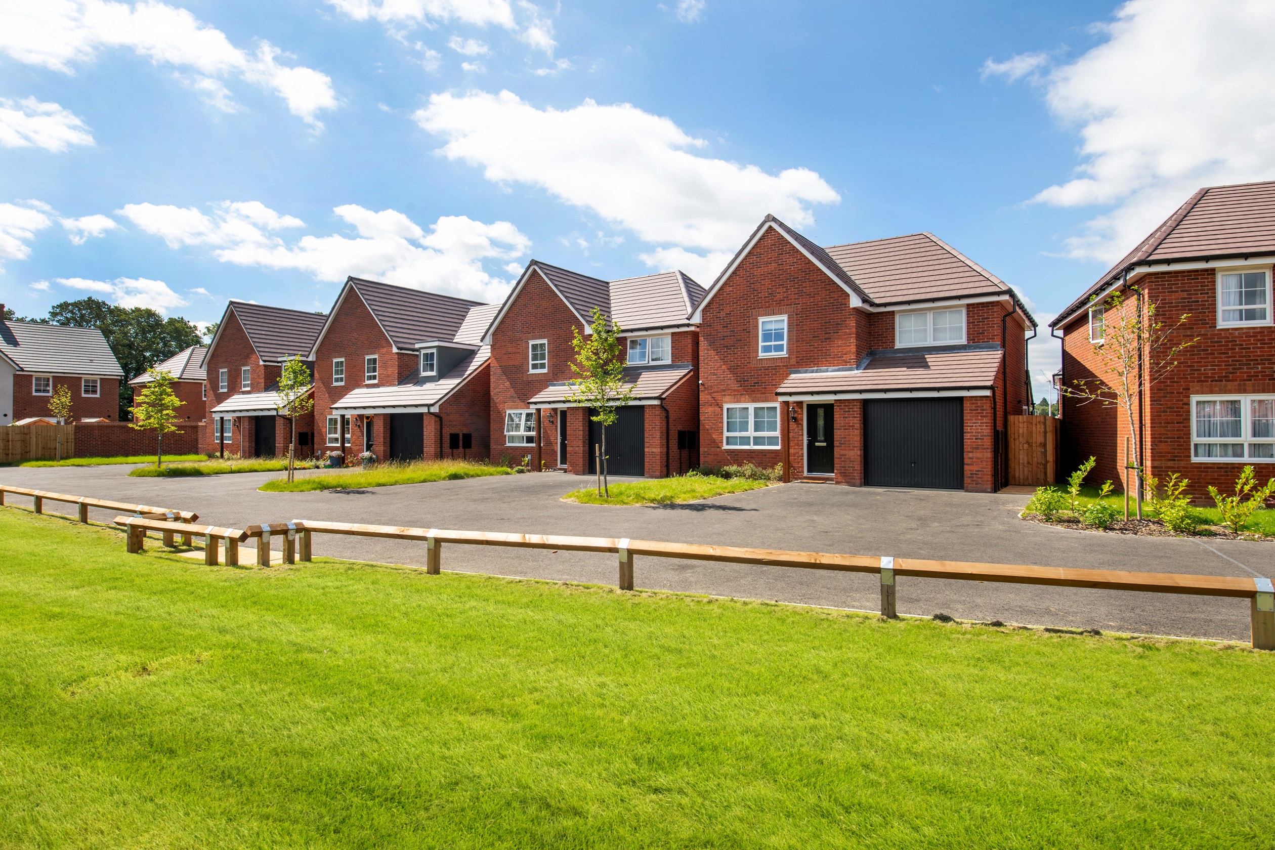Exterior view of our 3 bed Bewdley and 4 bed Ashburton homes