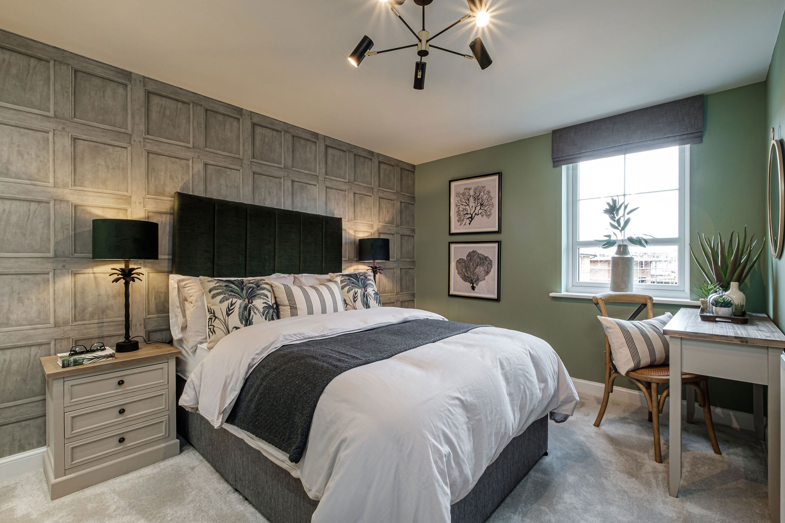 Bedroom 2 in our 4 bed Radleigh home