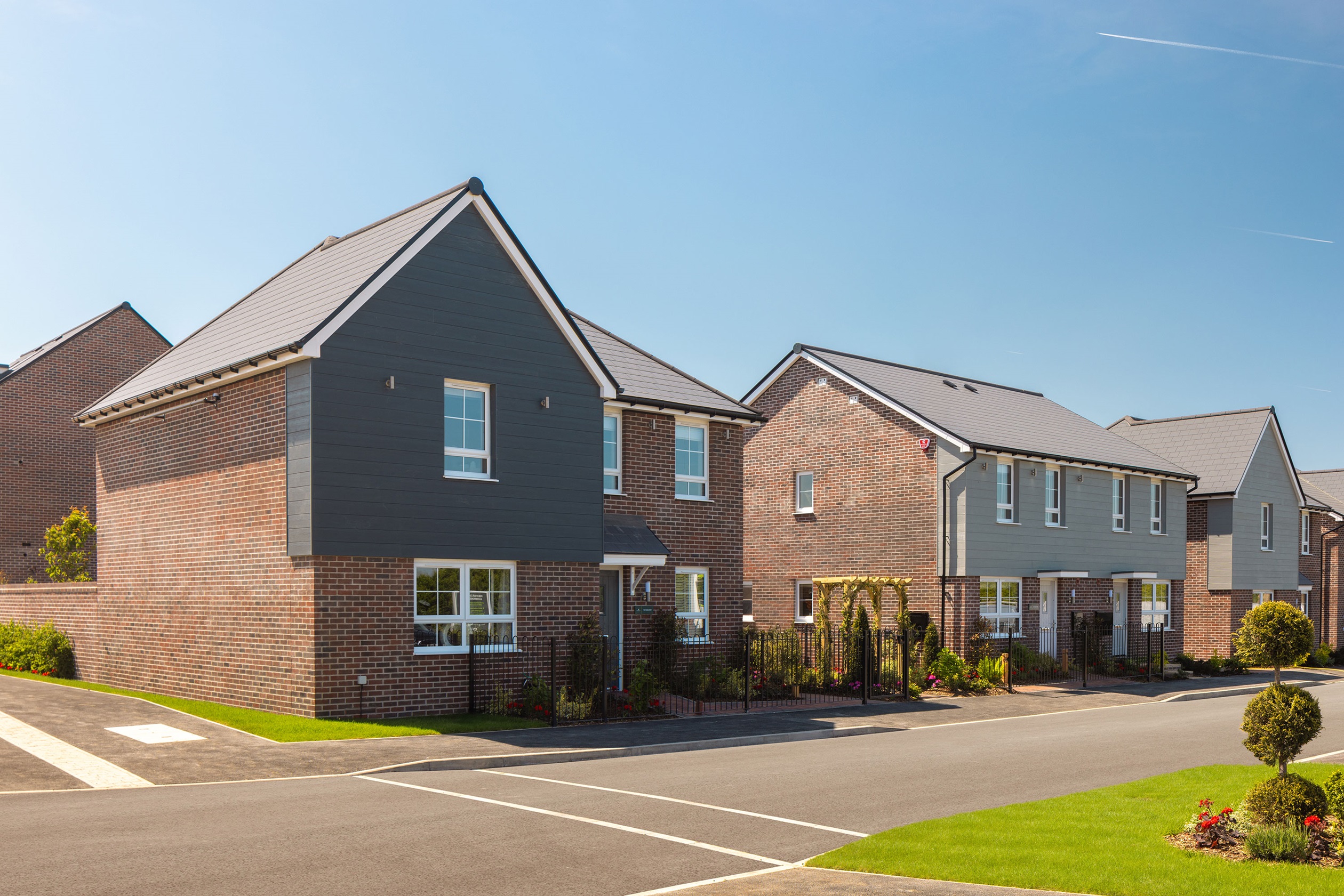 Exterior view of our homes at Fiddington Fields, Tewkesbury