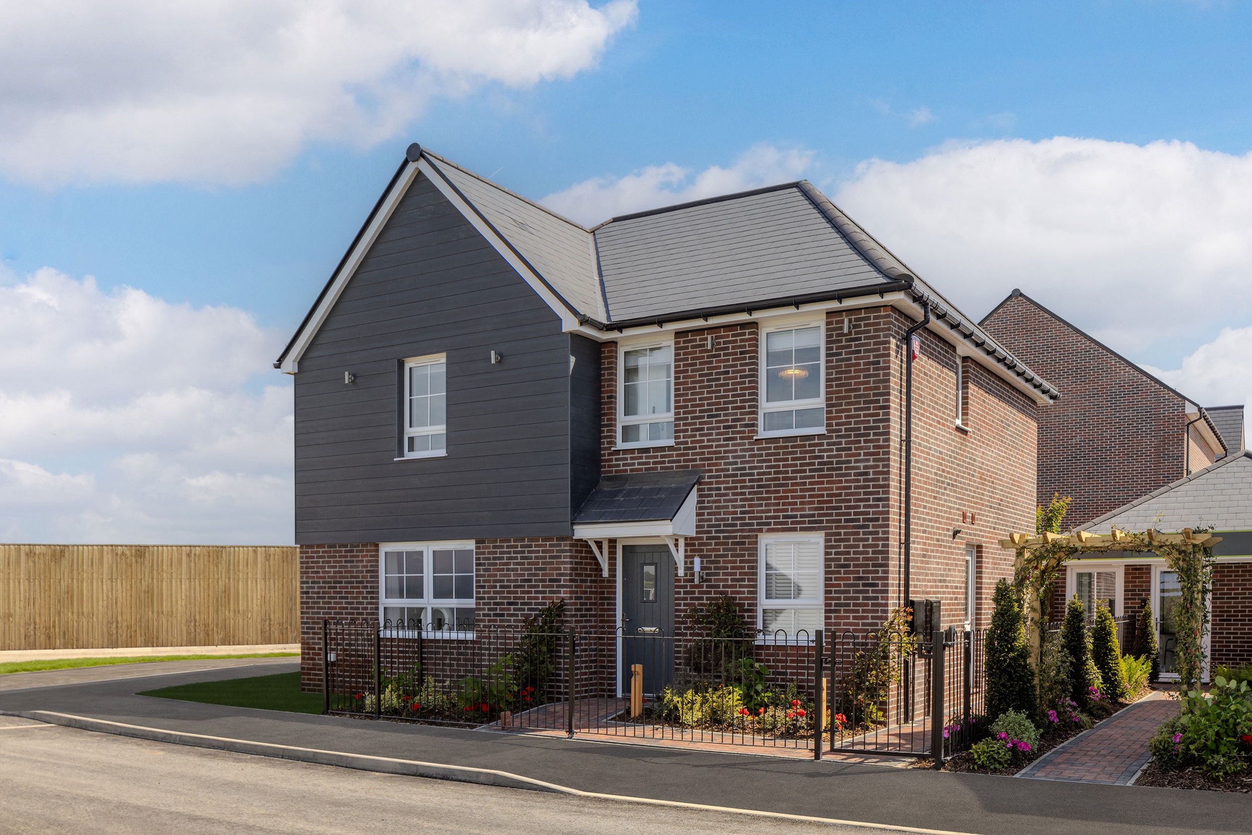Exterior view of our homes at Fiddington Fields, Tewkesbury