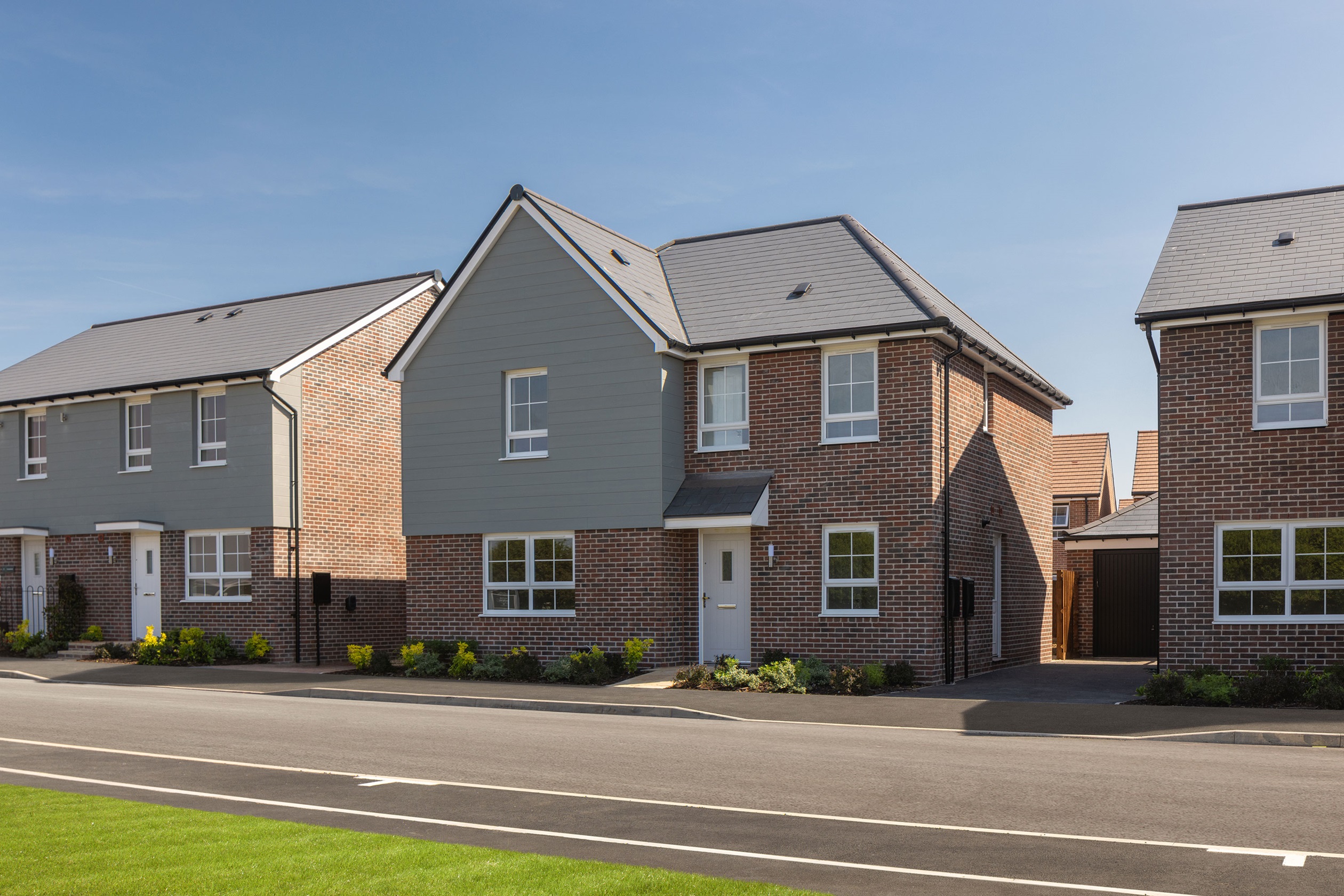 Exterior view of our homes at Fiddington Fields, Tewkesbury
