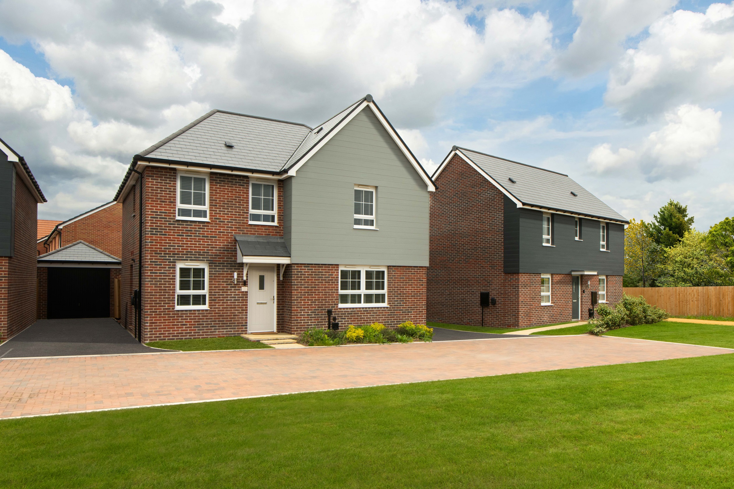 Exterior view of our 4 bed Radleigh home