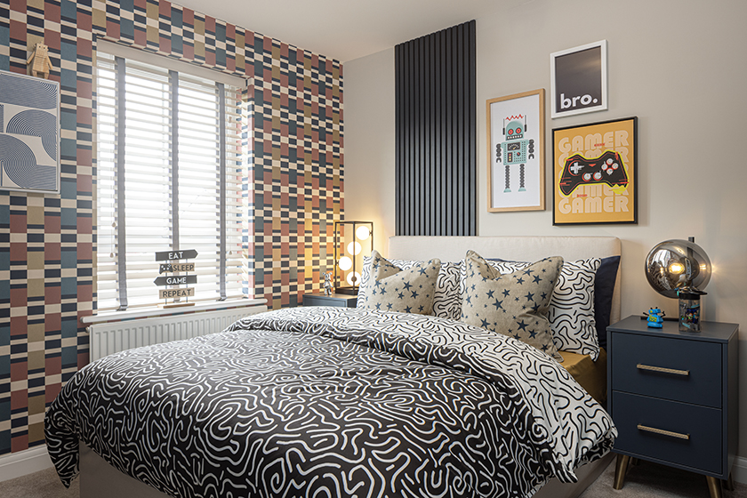 Further double bedroom in the Radleigh 4 bedroom home