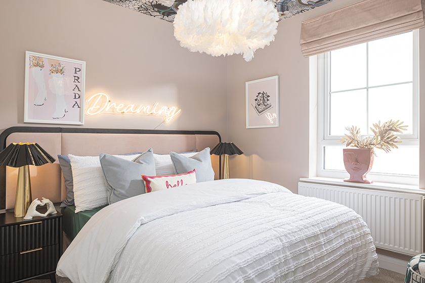 Further double bedroom in the Radleigh 4 bedroom home