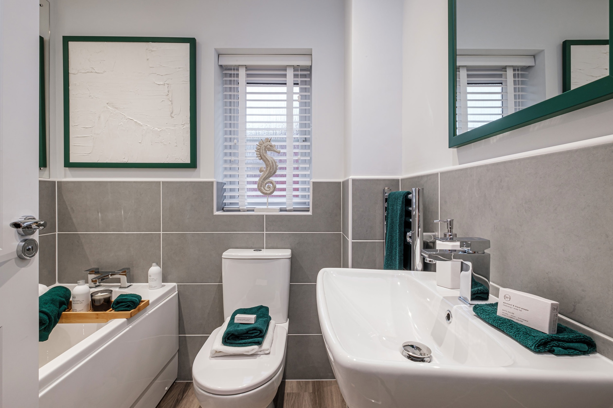 Interior view of the bathroom in our 4 bed Kingsley home
