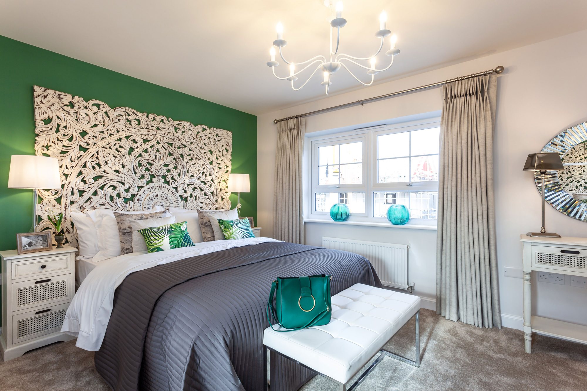 Interior view of our 3 bed eskdale master bedroom