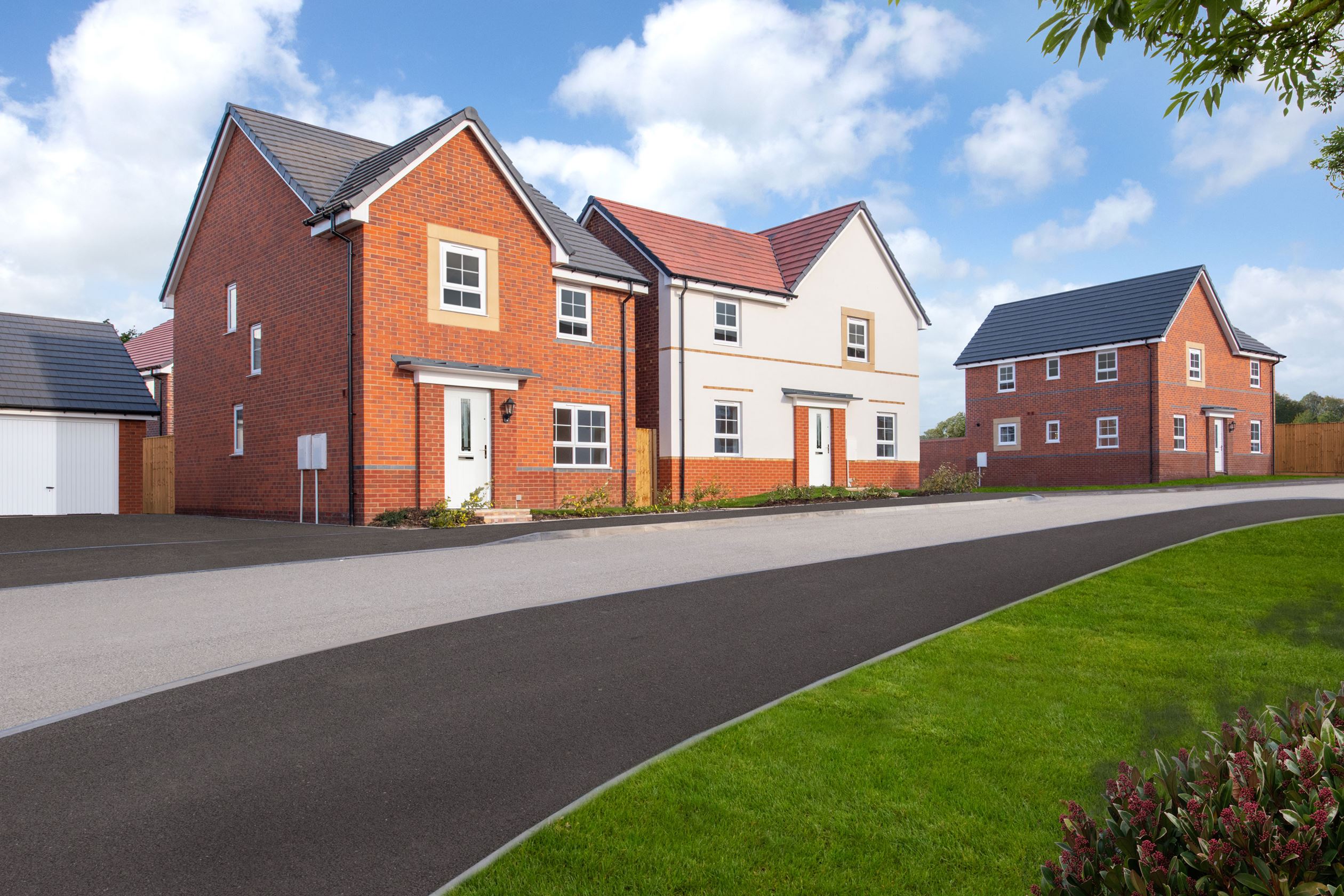 Exterior view of our 4 bed Kingsley & Alderney home